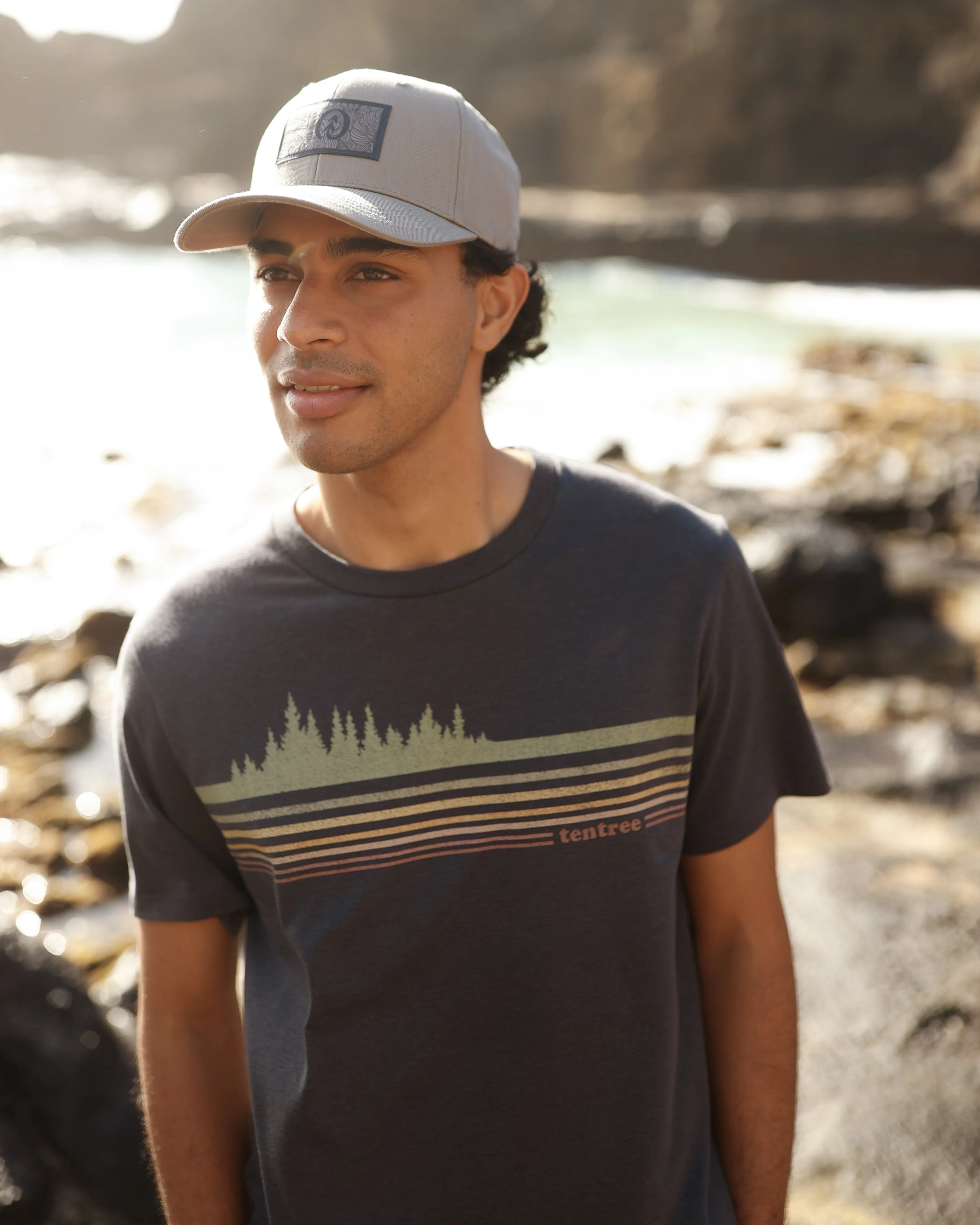 Retro Treeline T-Shirt sold by tentree product image thumbnail 5