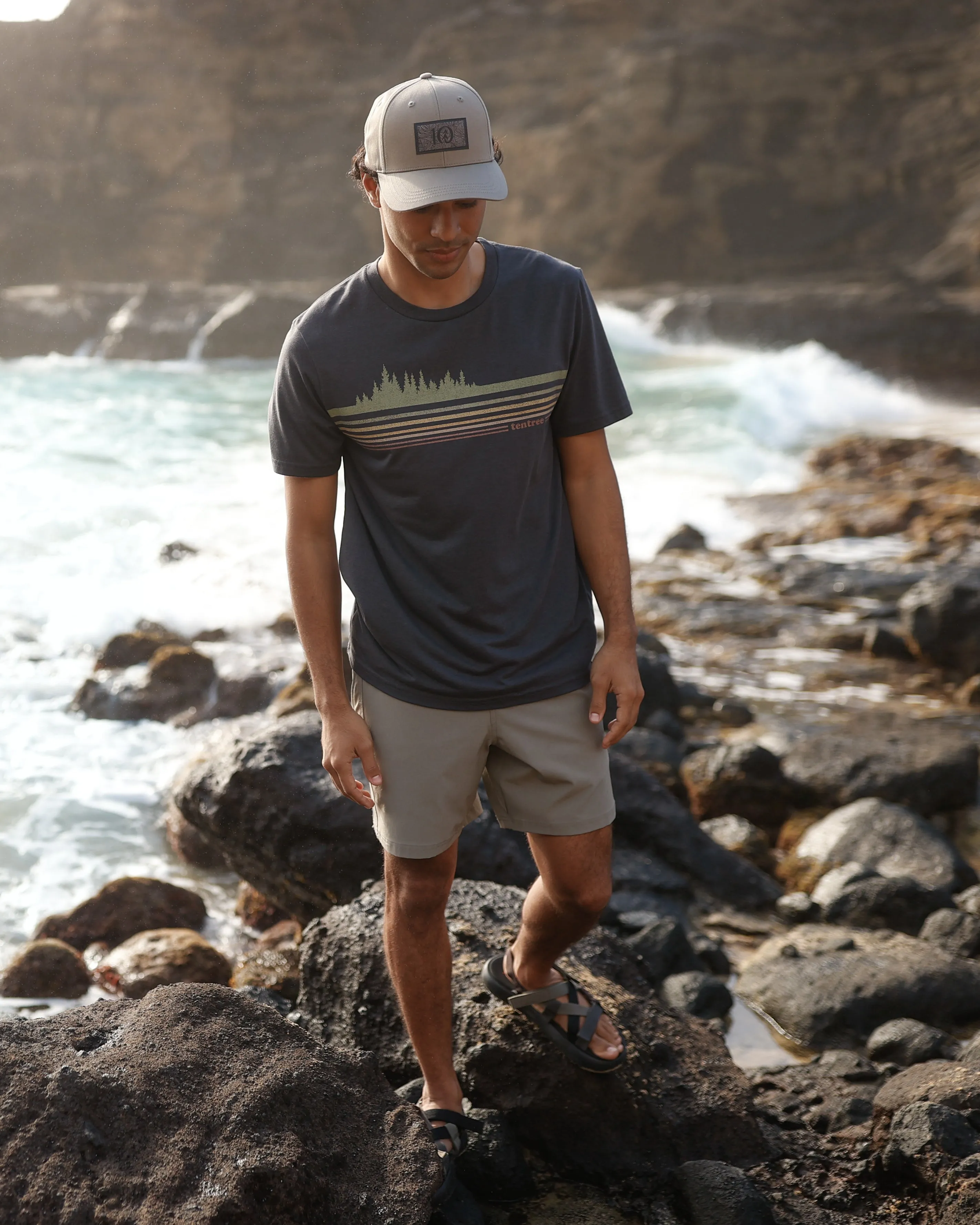 Retro Treeline T-Shirt sold by tentree product image thumbnail 2