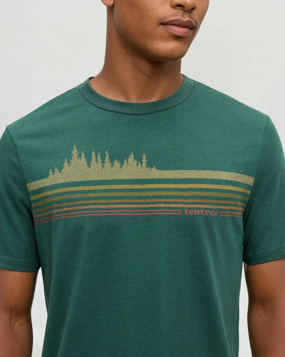 Wildfire Retro Treeline T-Shirt sold by tentree product image thumbnail 3