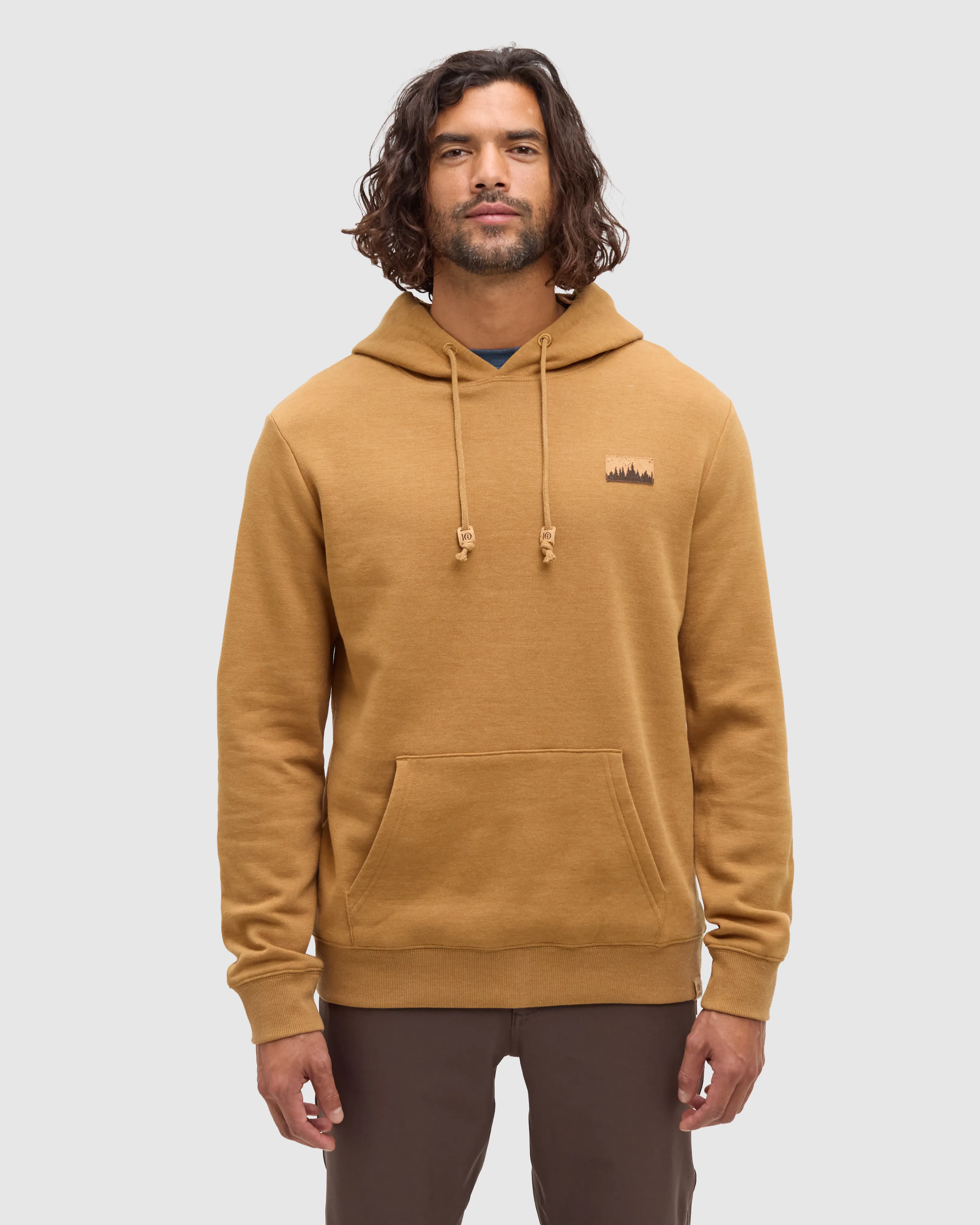 Juniper Cork Patch Hoodie sold by tentree