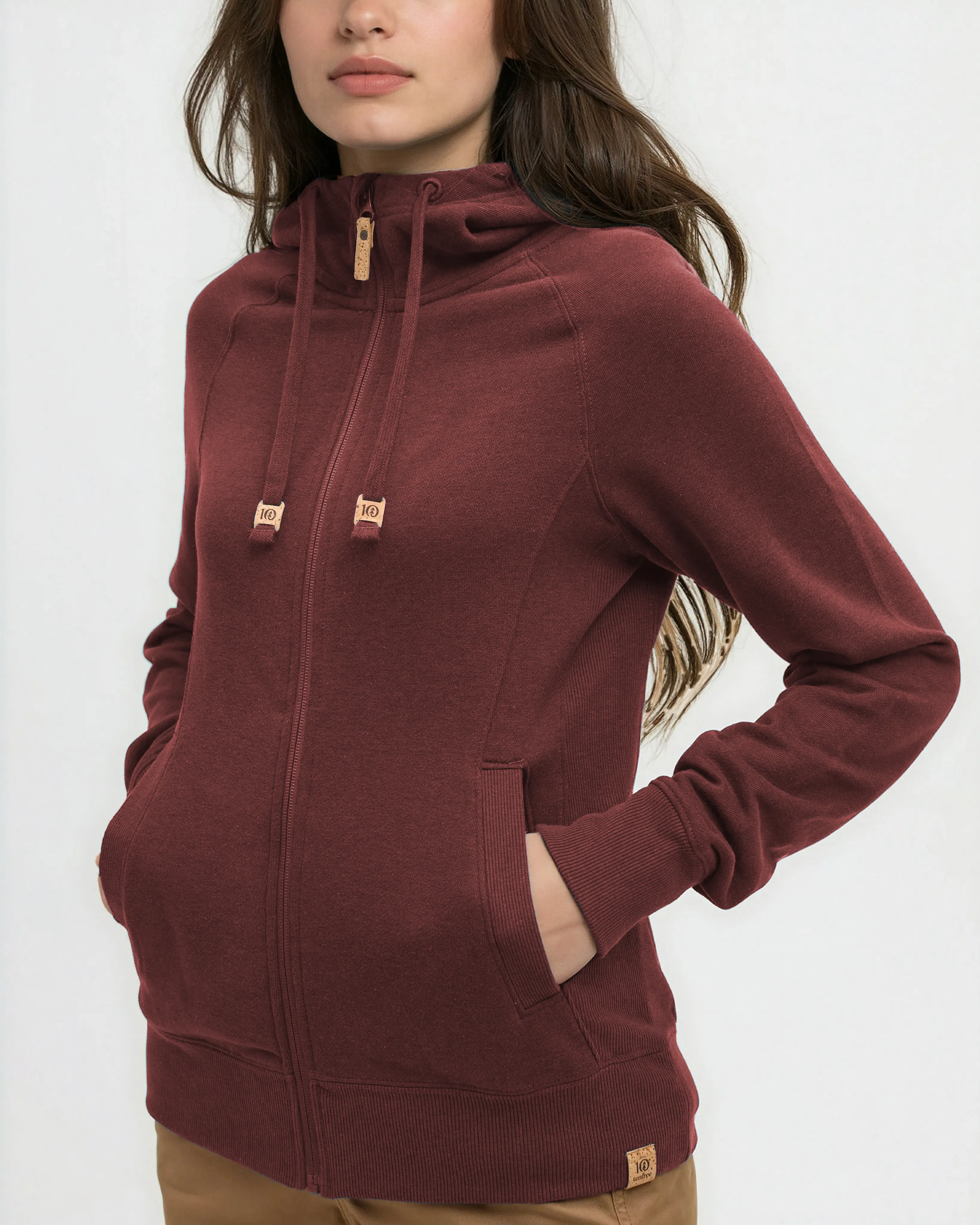 Elm Zip Hoodie sold by tentree product image thumbnail 2