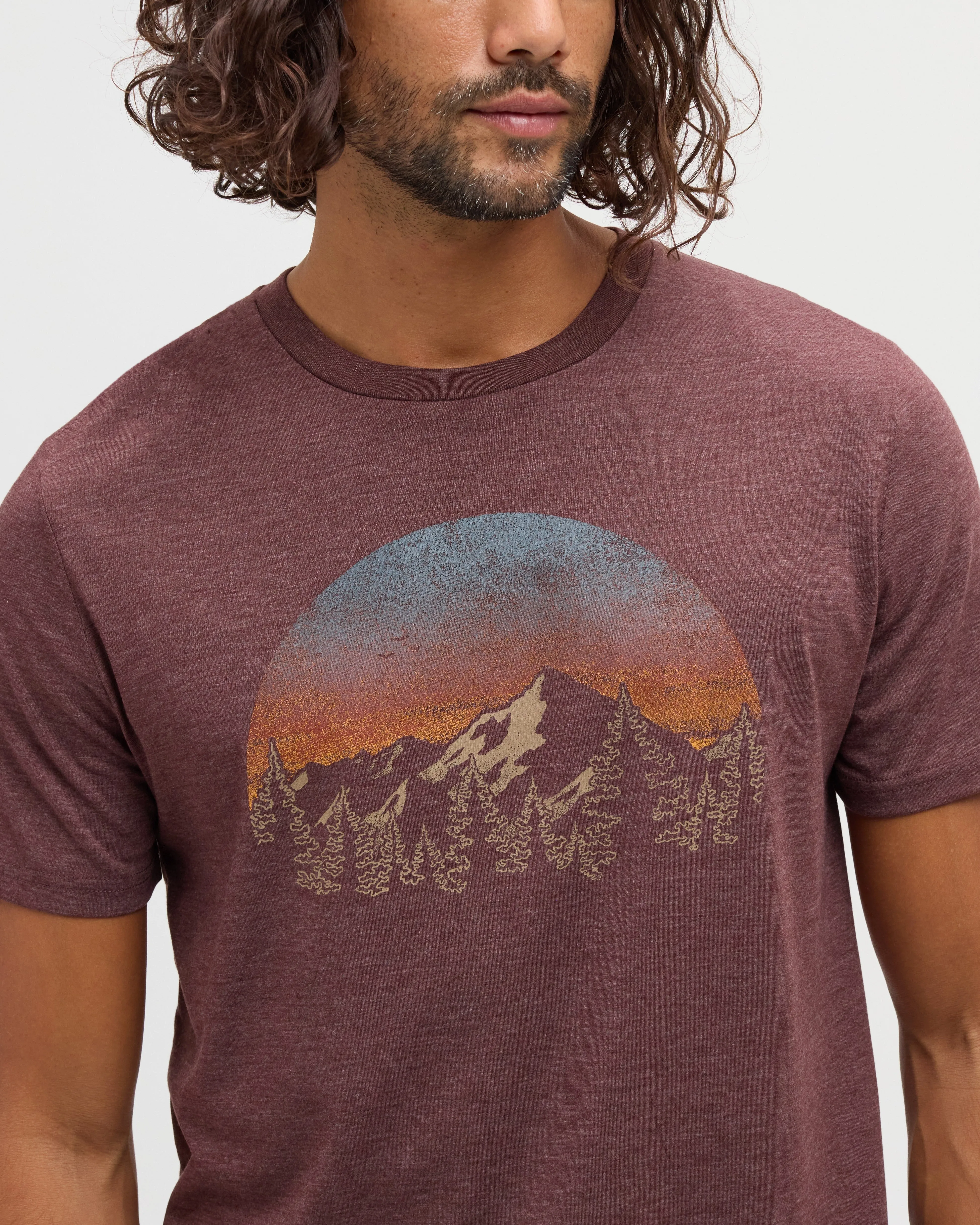 Vintage Sunset T-Shirt sold by tentree product image thumbnail 3