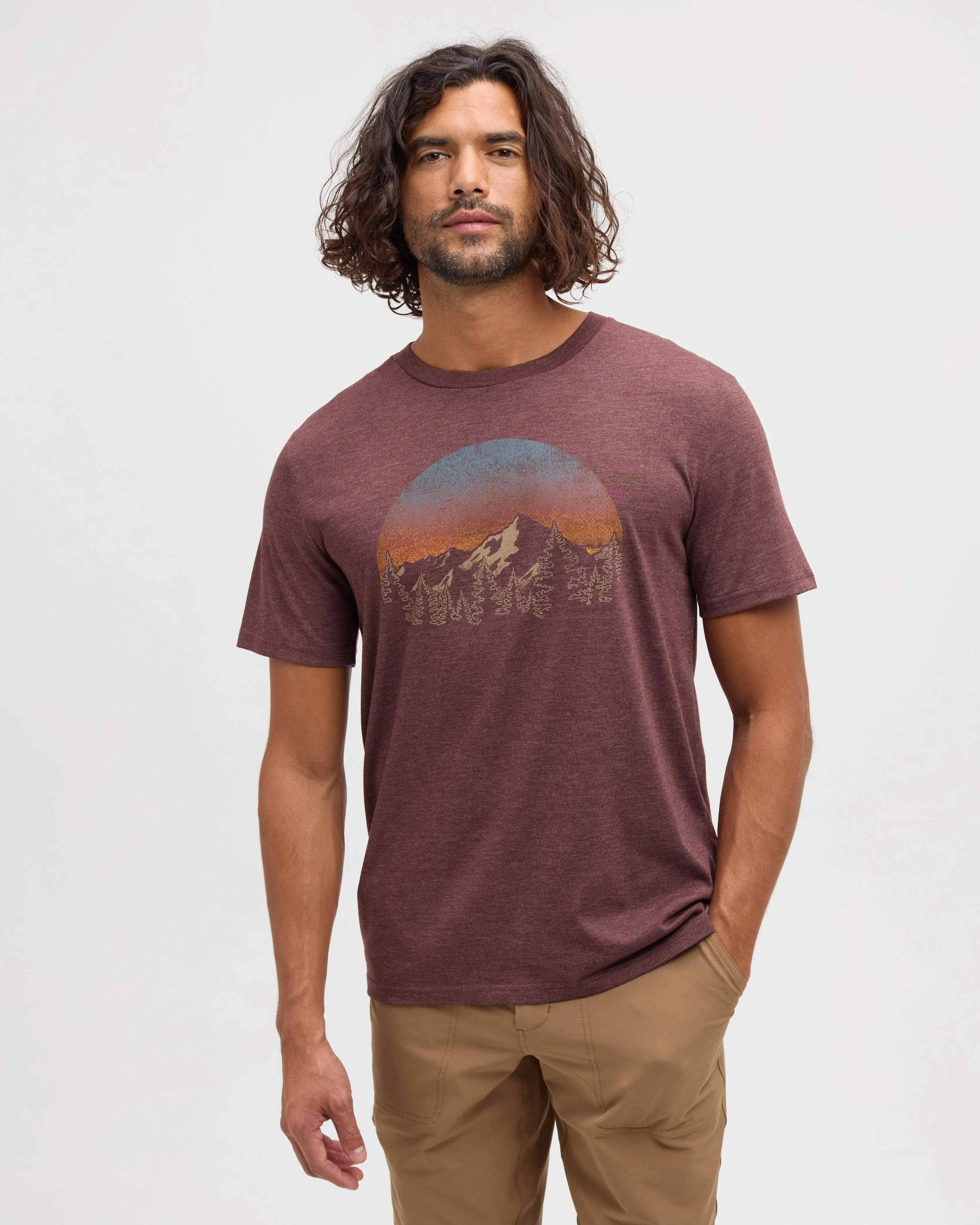Vintage Sunset T-Shirt sold by tentree product image thumbnail 4