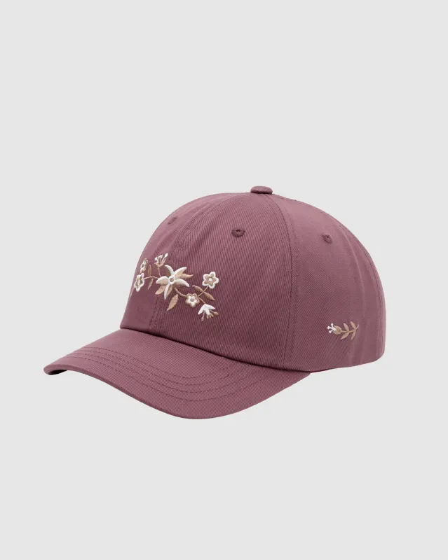 Vine Floral Peak Hat made by tentree