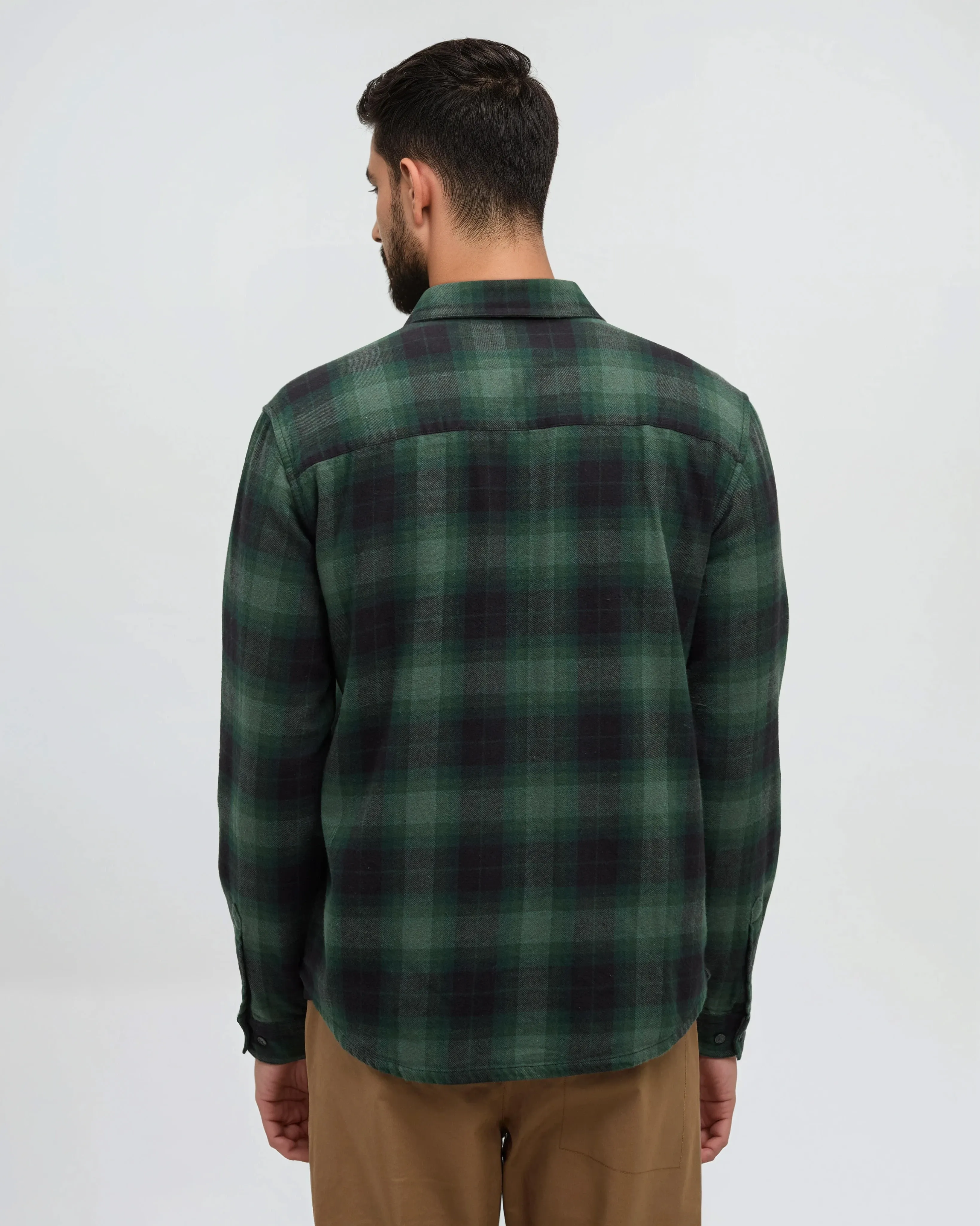 Forest Flannel Shirt sold by tentree product image thumbnail 2