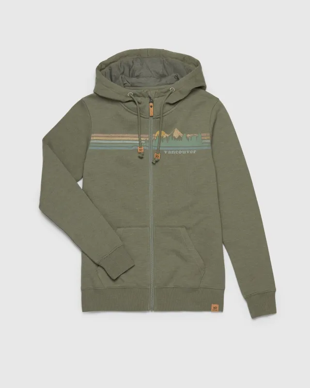 Vancouver Vista Zip Hoodie made by tentree