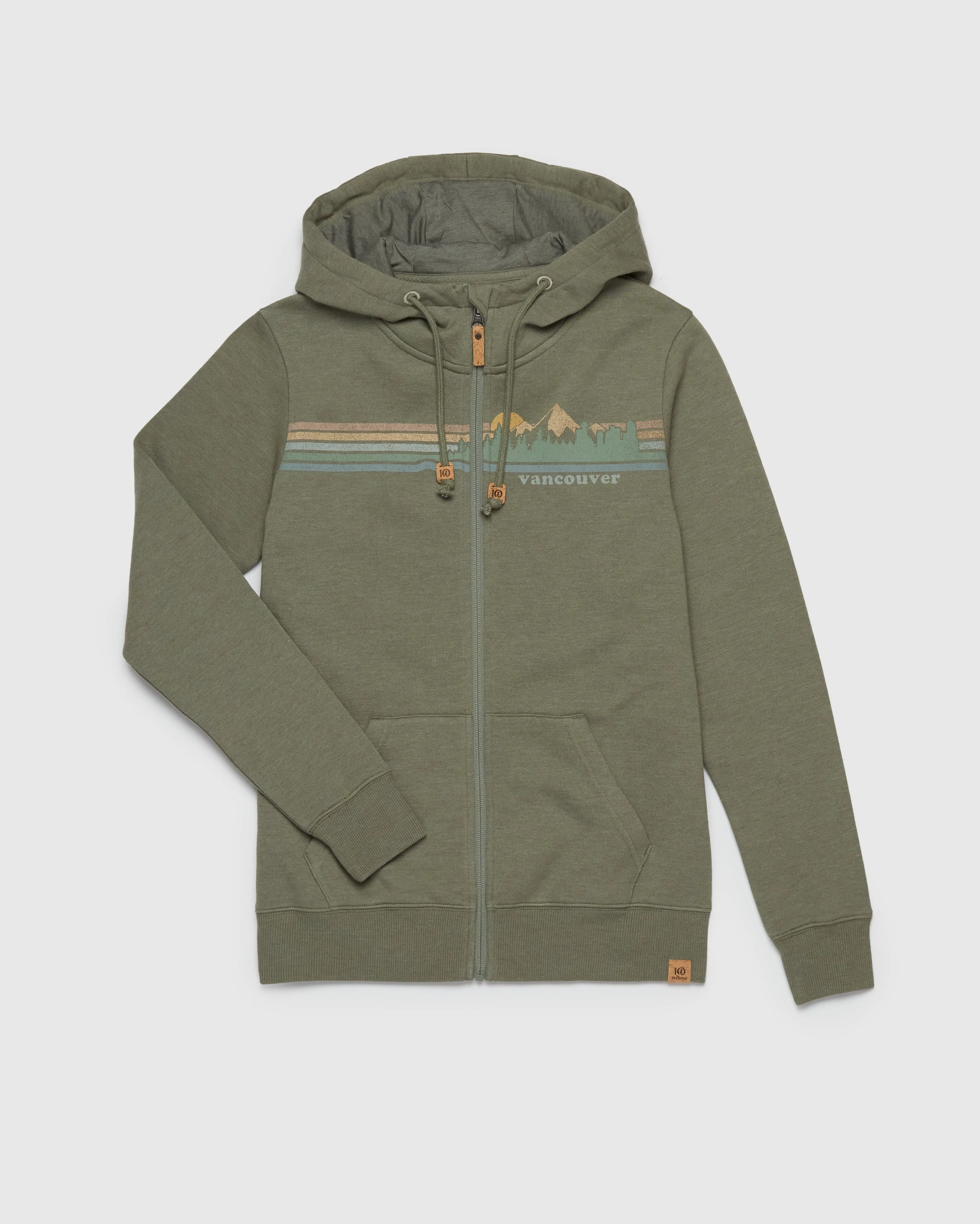 Vancouver Vista Zip Hoodie sold by tentree