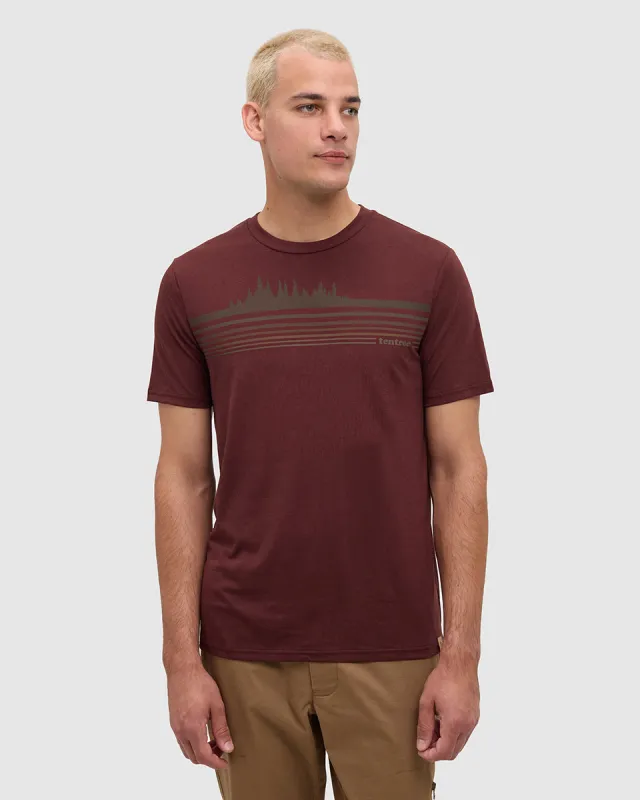 Wildfire Retro Treeline T-Shirt made by tentree