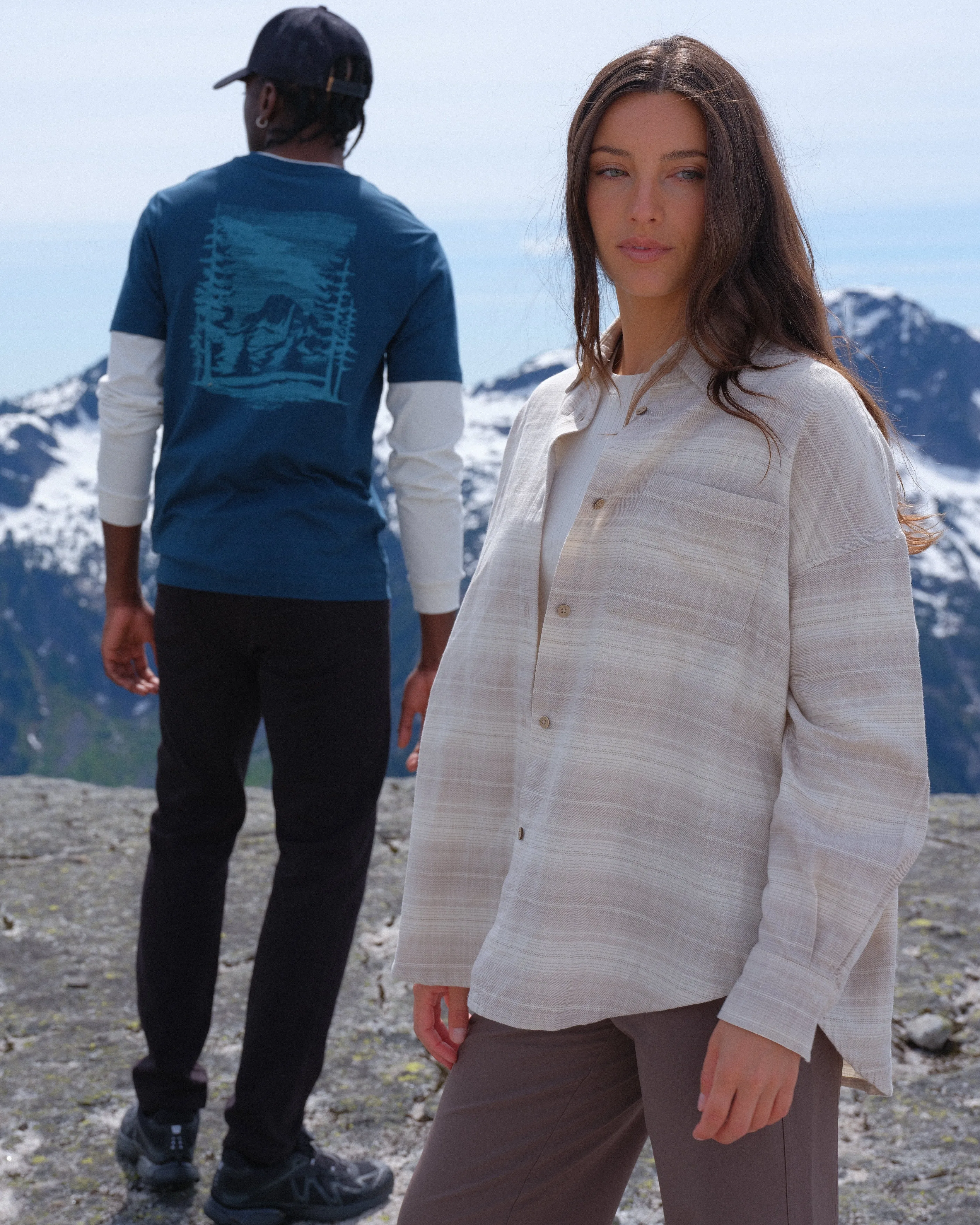 Summit Sight T-Shirt sold by tentree product image thumbnail 5