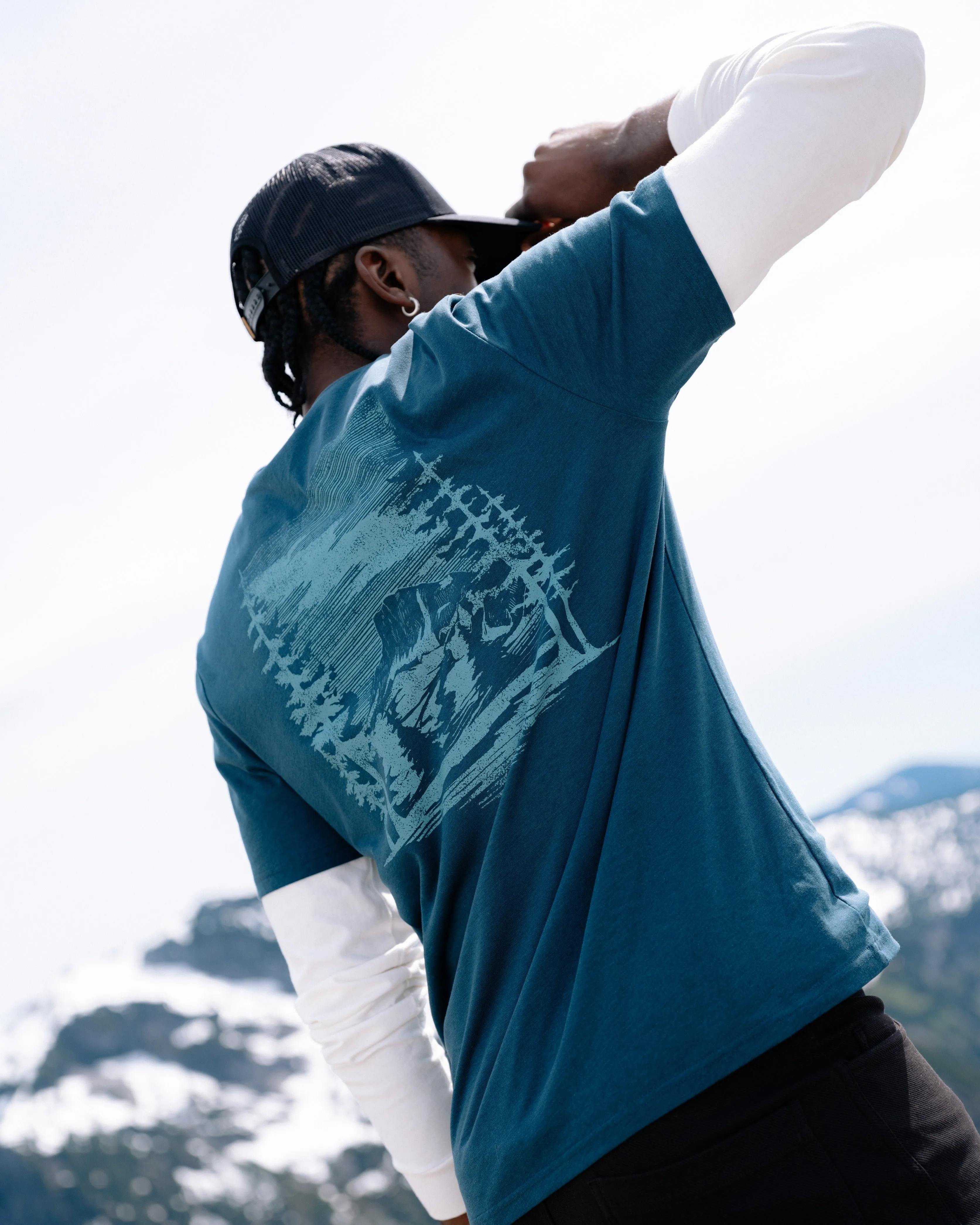 Summit Sight T-Shirt sold by tentree product image thumbnail 2