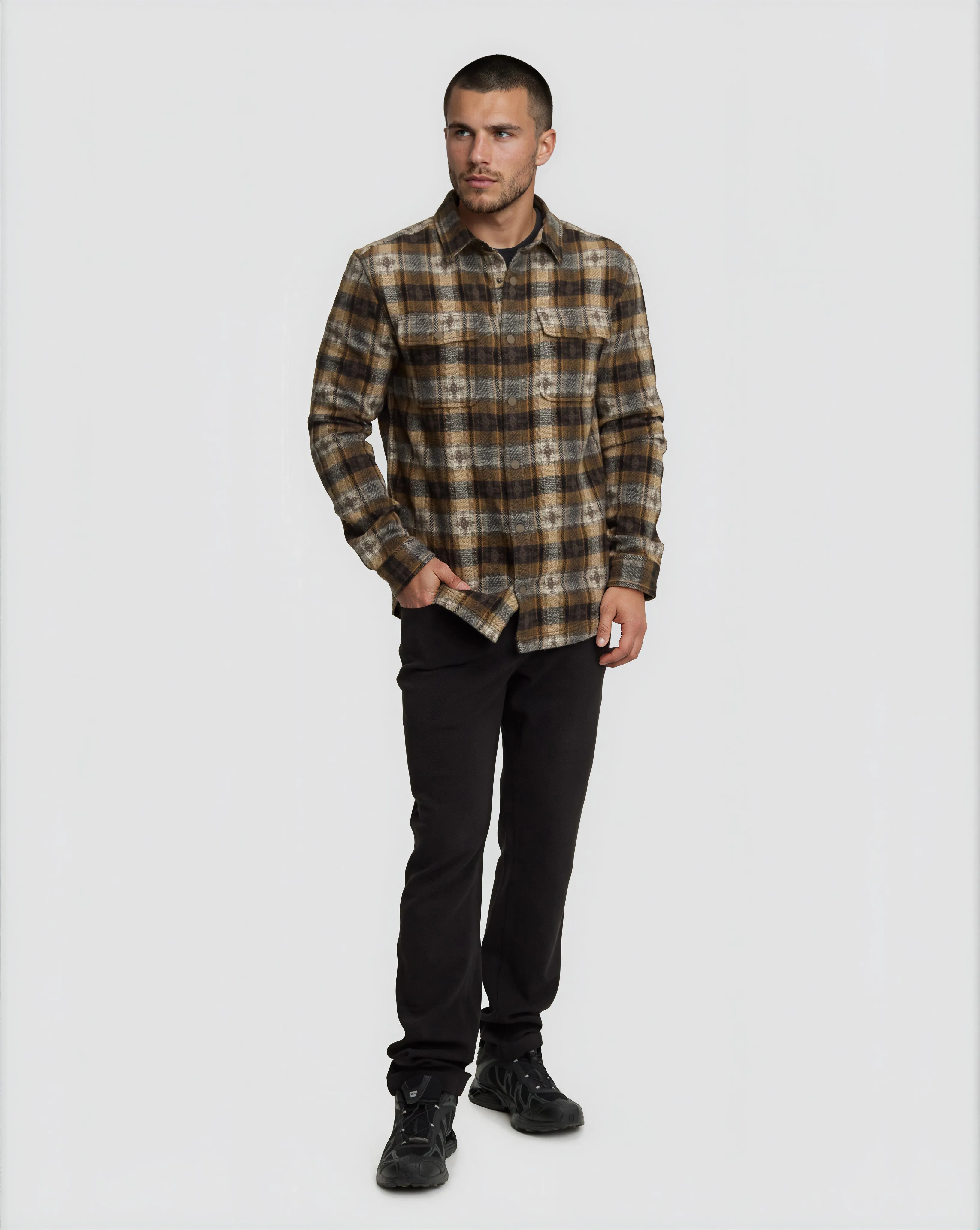 Kapok Flannel Jacquard Colville sold by tentree product image thumbnail 3