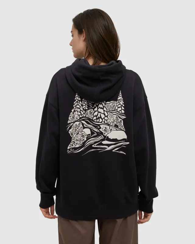 Winter Forest Relaxed Hoodie made by tentree
