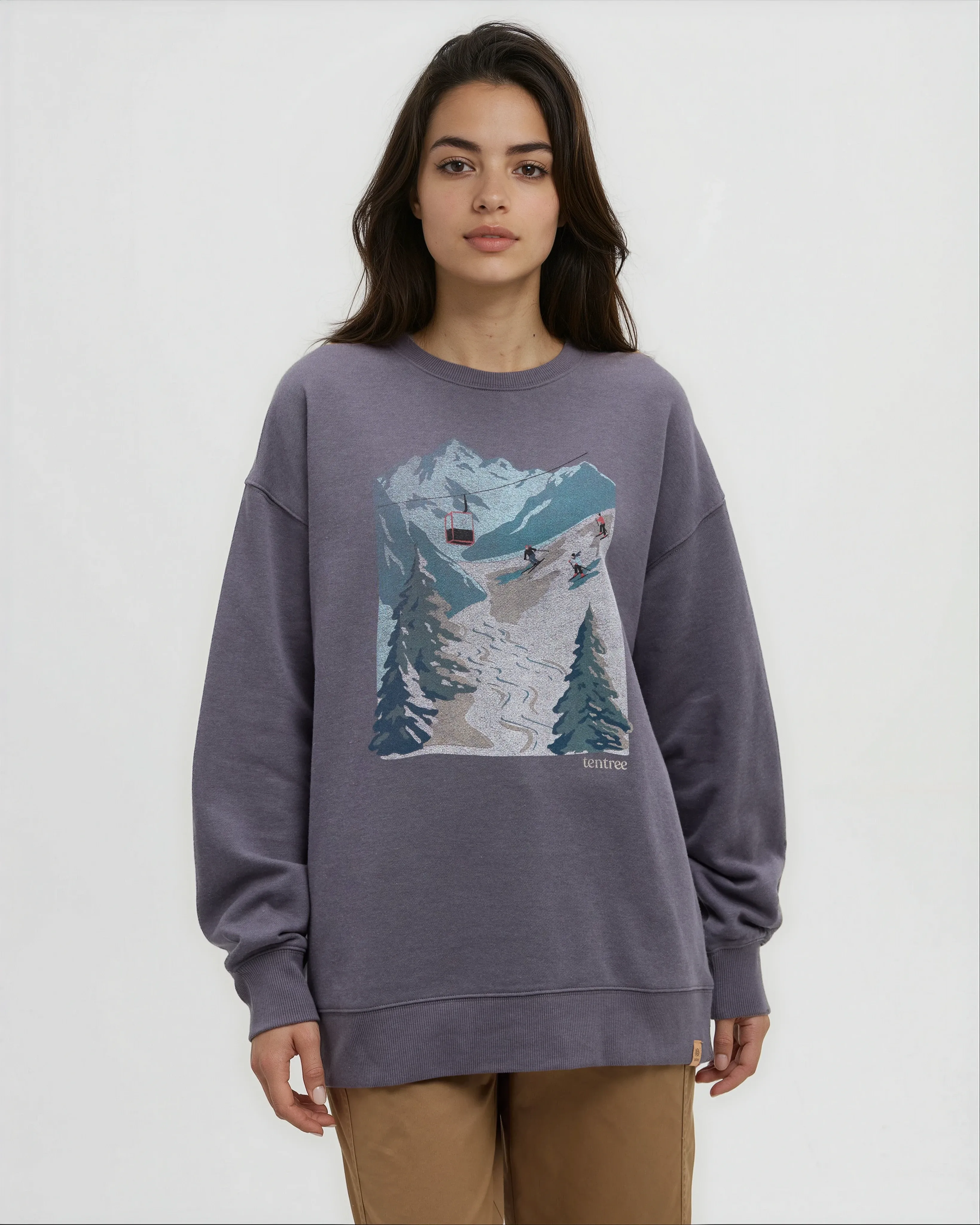 Alpine Oversized Crew sold by tentree product image thumbnail 4