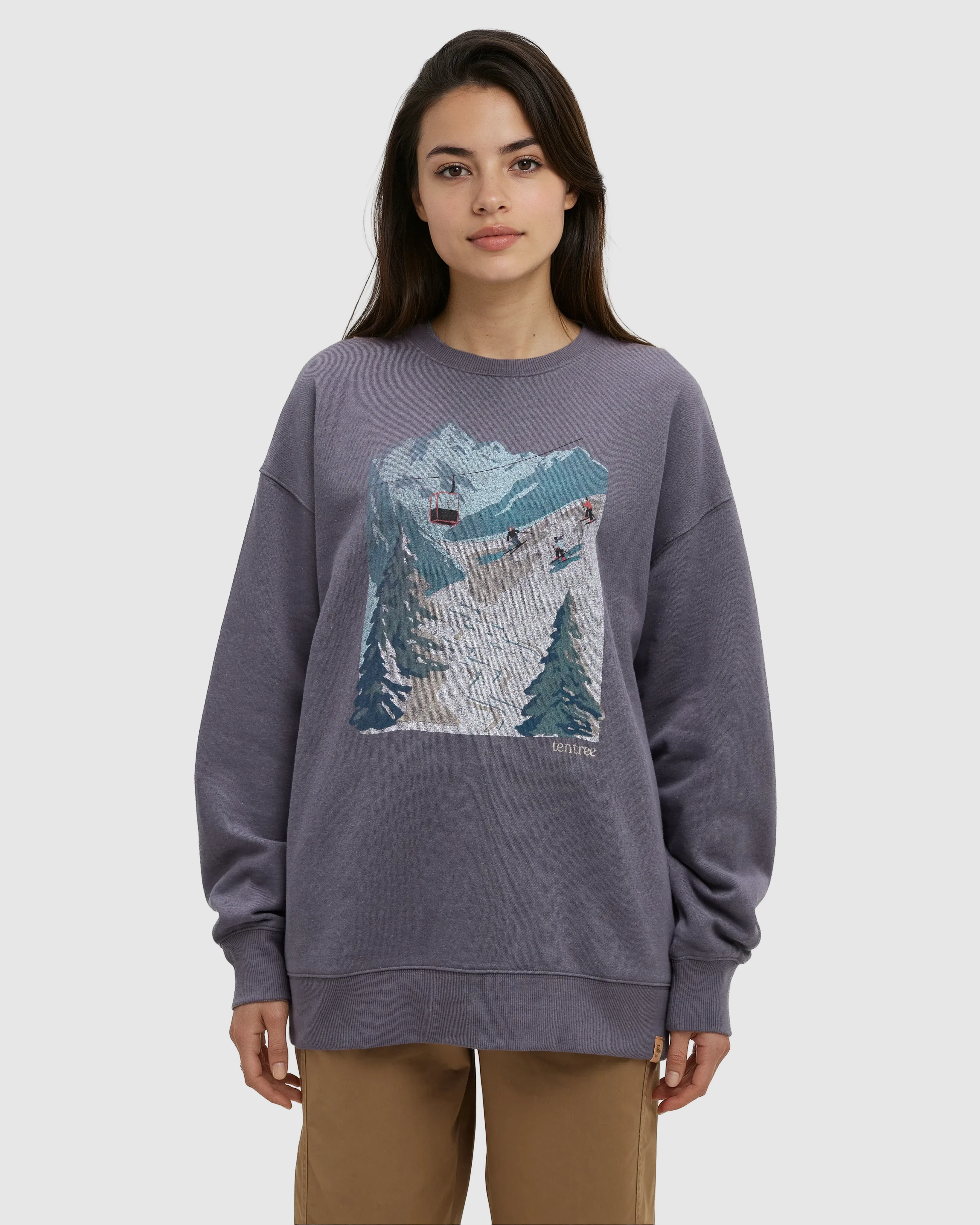 Alpine Oversized Crew sold by tentree