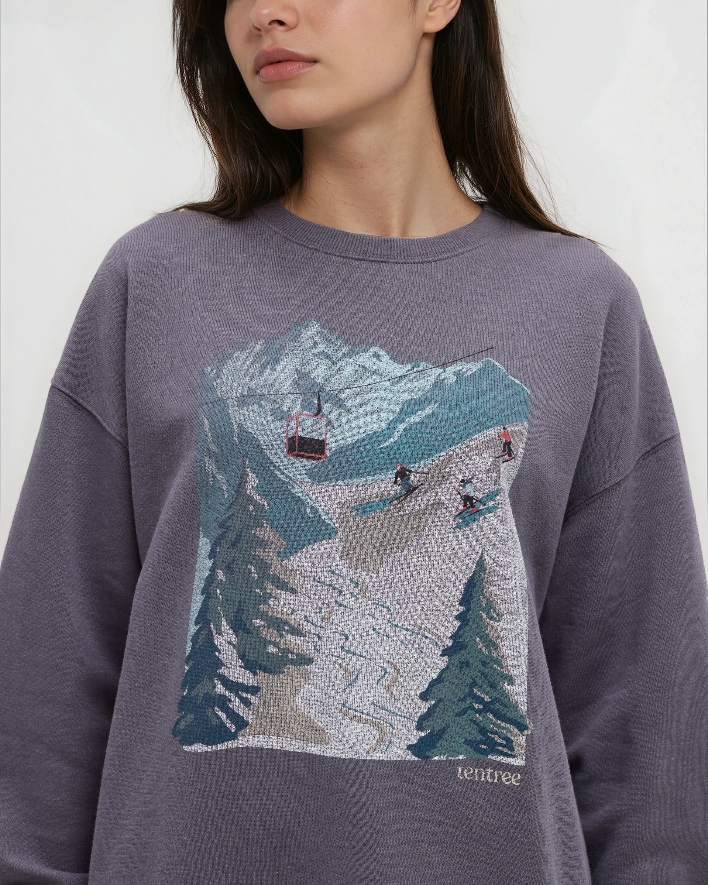 Alpine Oversized Crew sold by tentree product image thumbnail 3