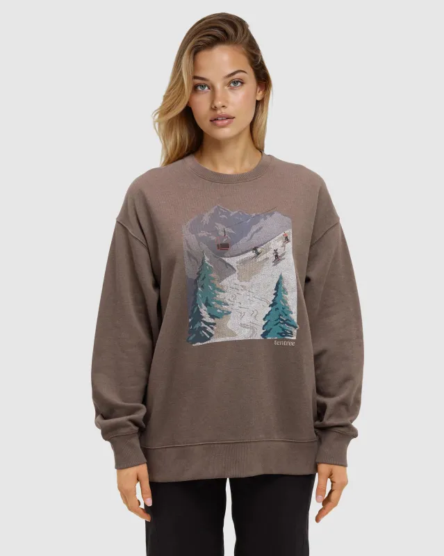 Alpine Oversized Crew made by tentree