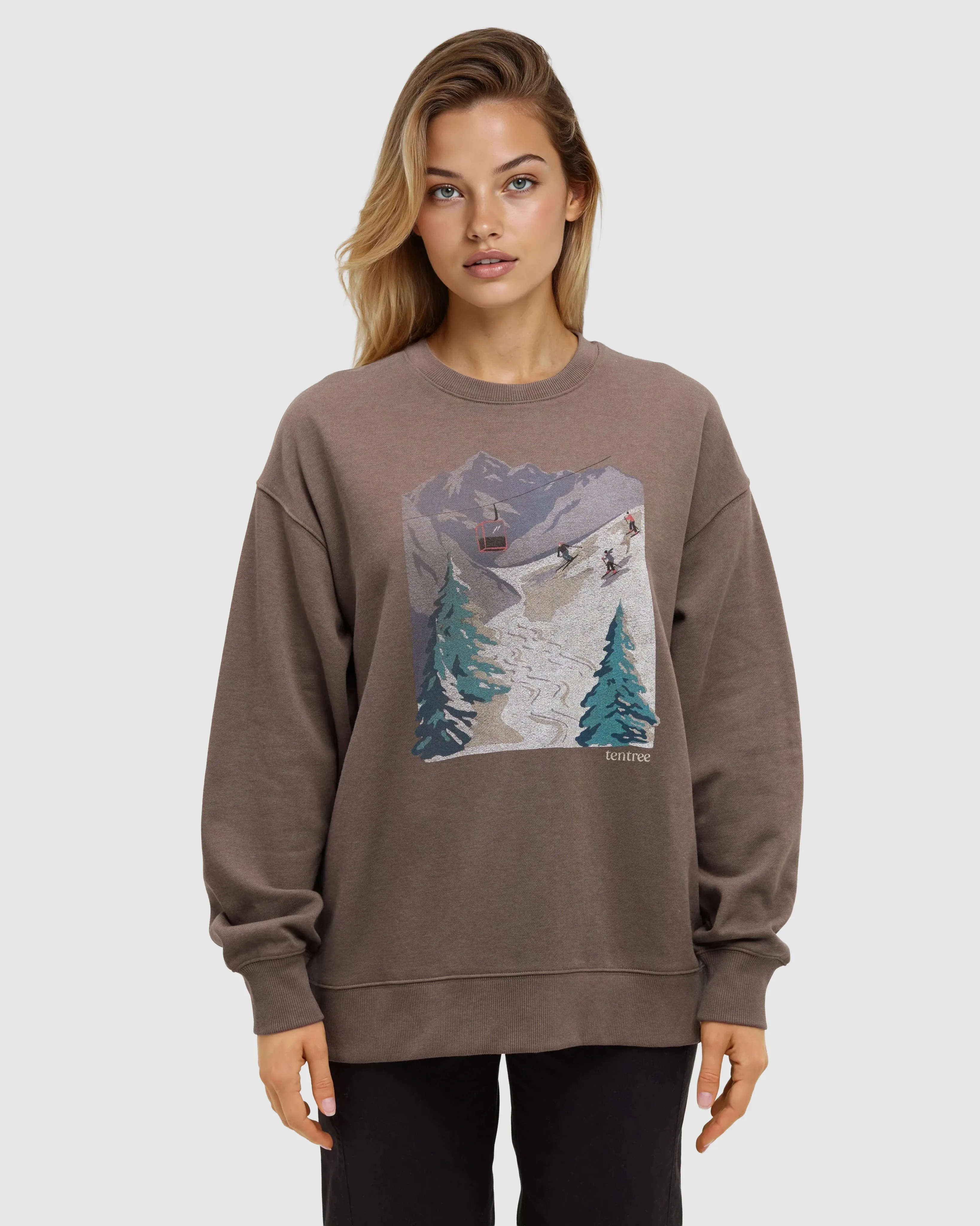 Alpine Oversized Crew sold by tentree