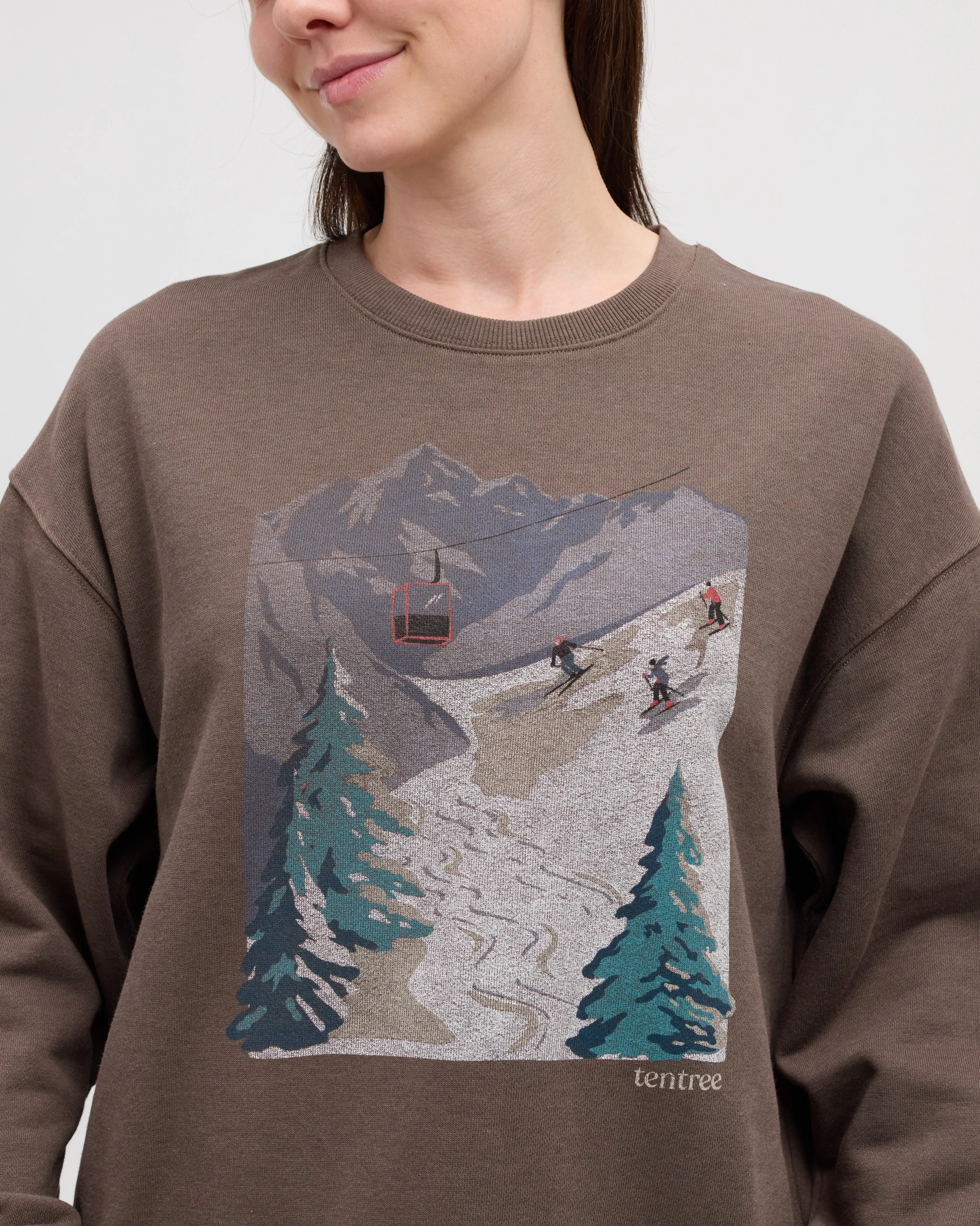 Alpine Oversized Crew sold by tentree product image thumbnail 3