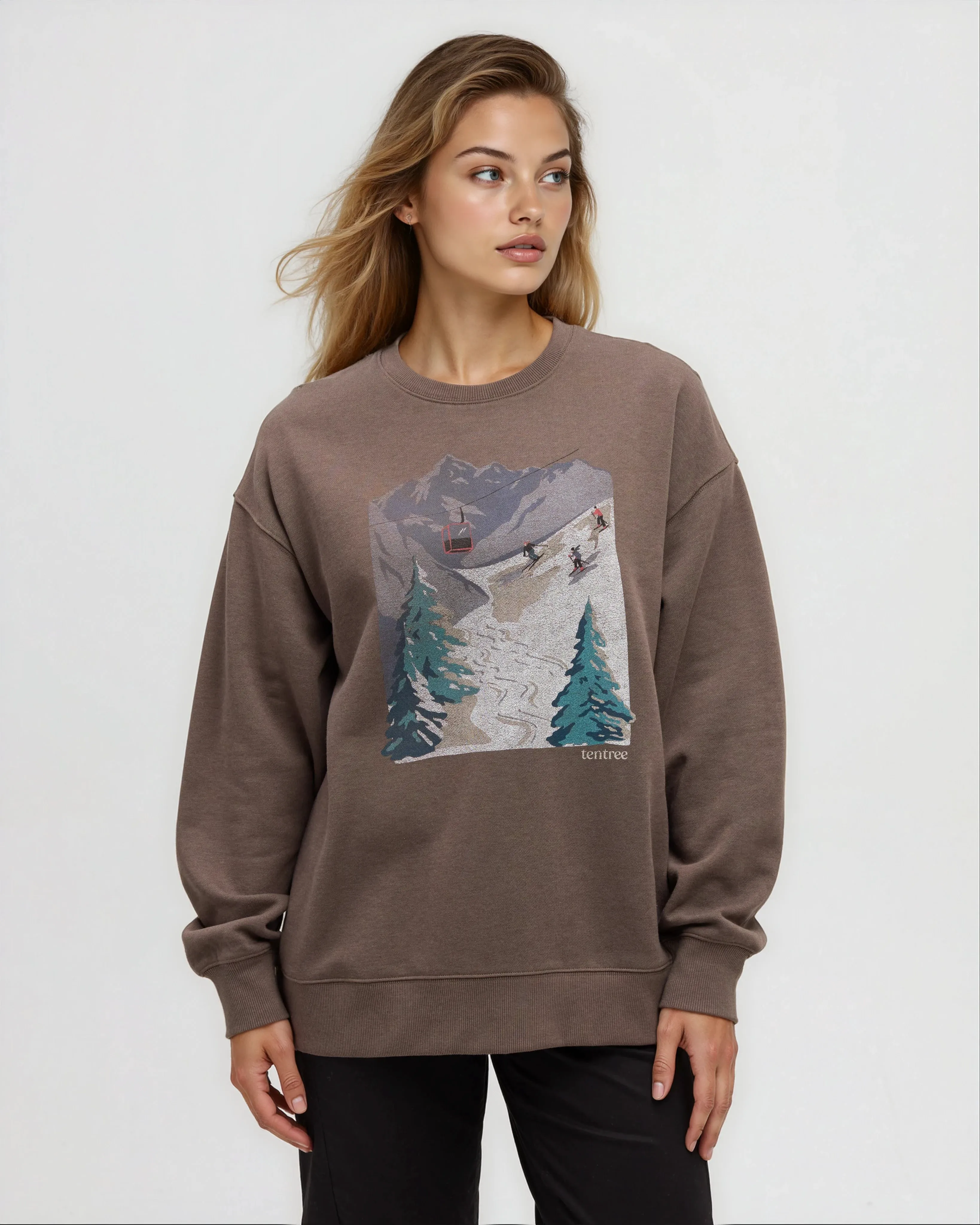 Alpine Oversized Crew sold by tentree product image thumbnail 4