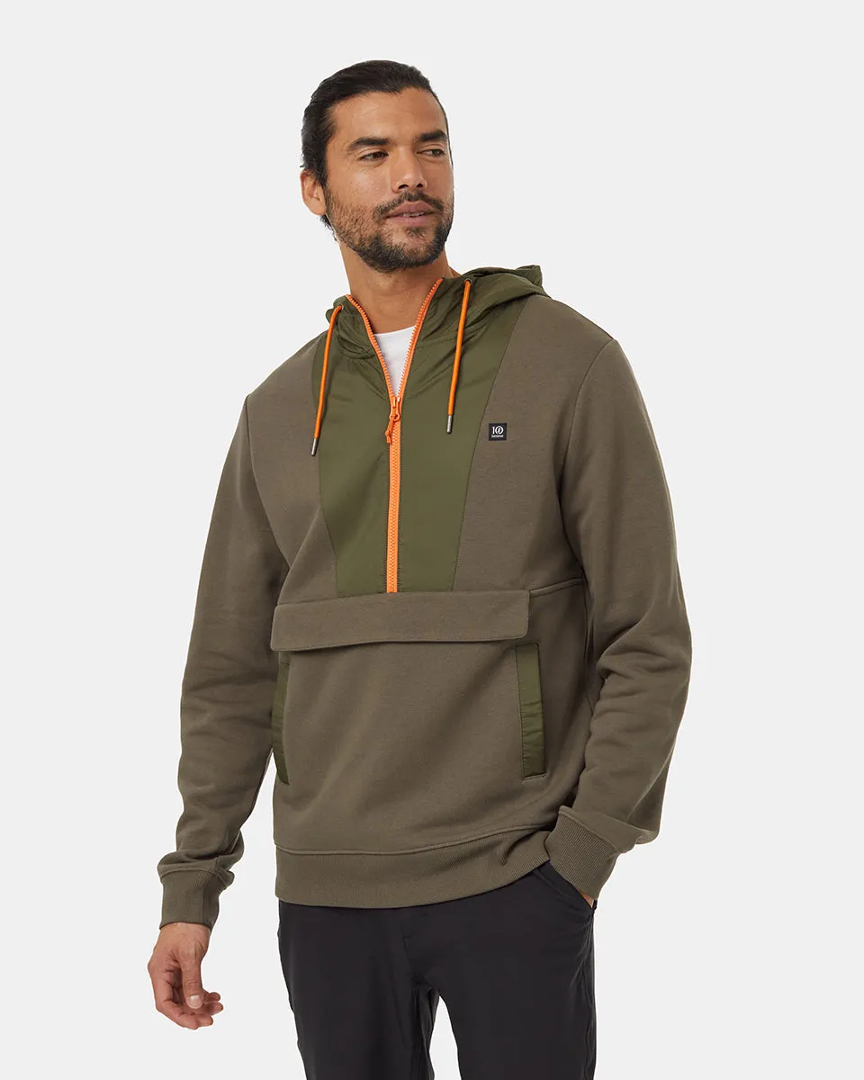 SeaFleece Contrast Anorak Hoodie sold by tentree