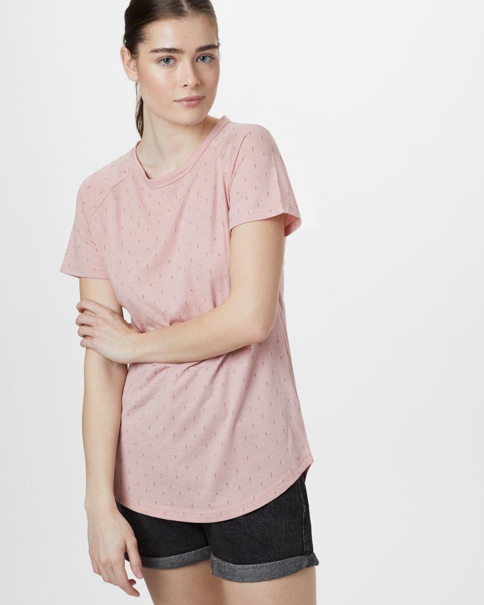 W Tree Print Raglan T-Shirt sold by tentree product image thumbnail 5