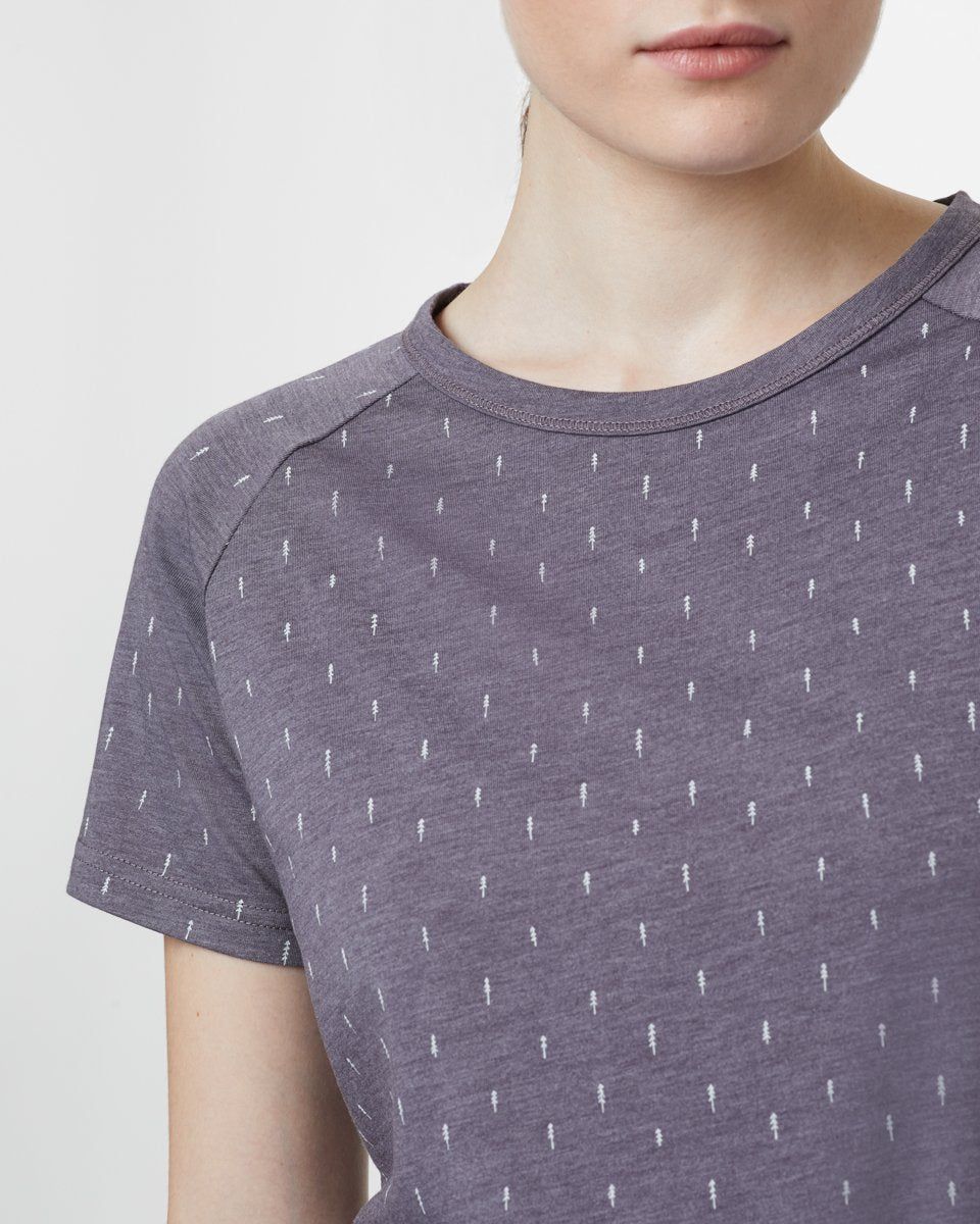 W Tree Print Raglan T-Shirt sold by tentree product image thumbnail 4