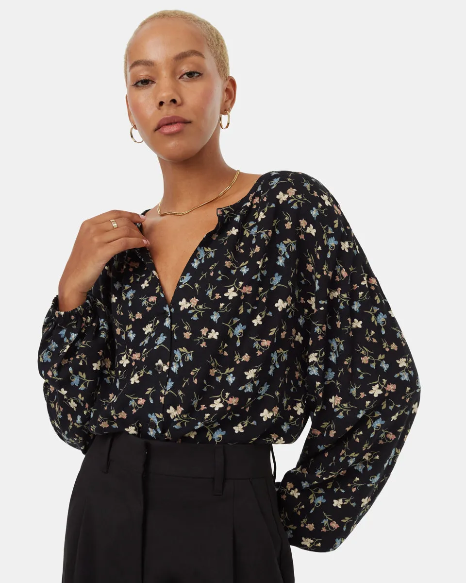 EcoWoven Crepe Blouse sold by tentree product image thumbnail 4