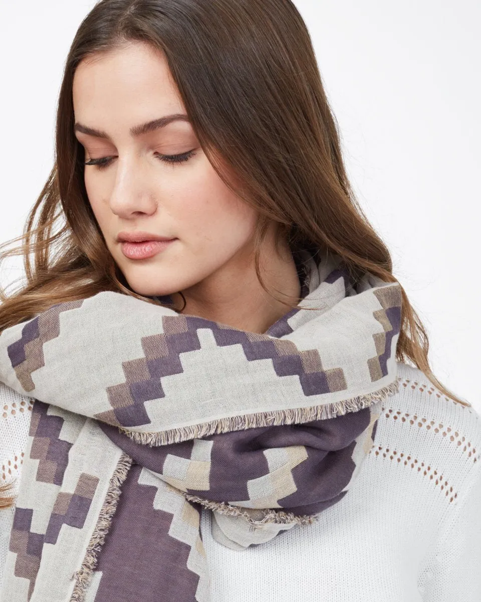 Organic Cotton Sumatra Blanket Scarf sold by tentree product image thumbnail 2