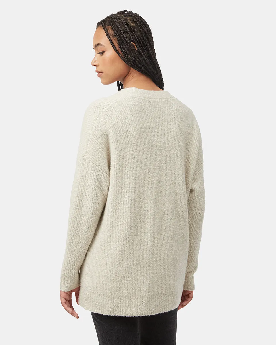 Highline Fuzzy Open Cardigan sold by tentree product image thumbnail 3