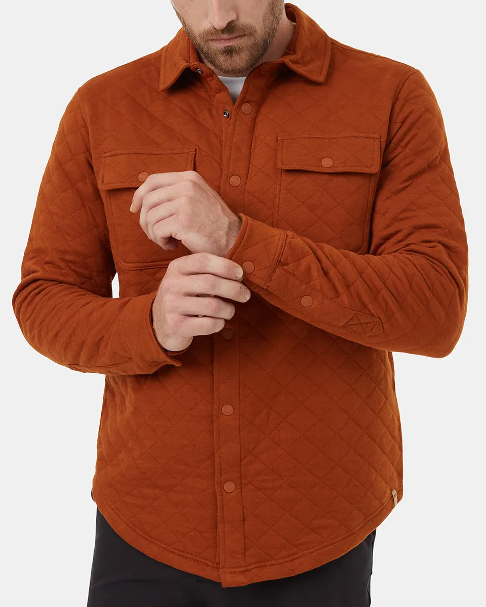 Quilted Colville Overshirt sold by tentree product image thumbnail 5