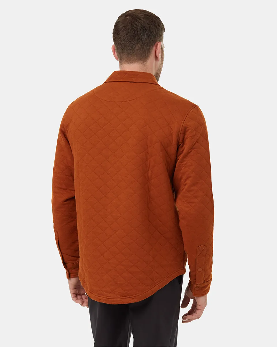 Quilted Colville Overshirt sold by tentree product image thumbnail 3