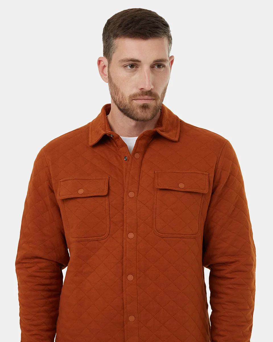 Quilted Colville Overshirt sold by tentree product image thumbnail 4