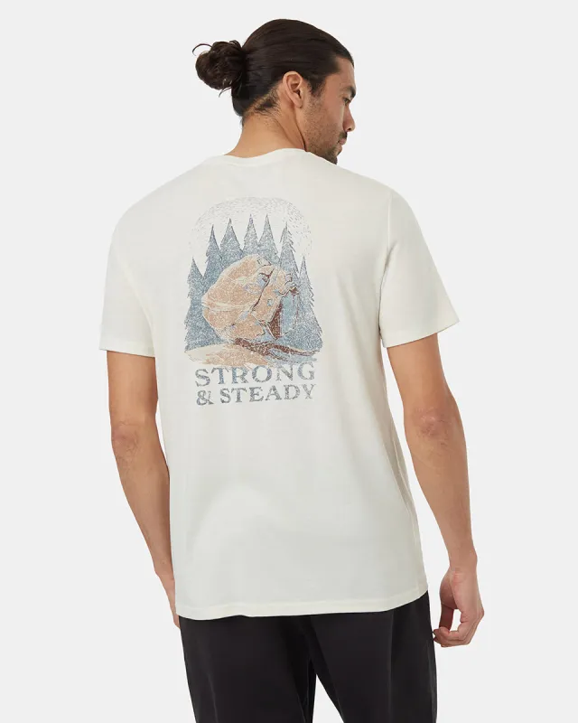 Strong & Steady T-Shirt sold by tentree