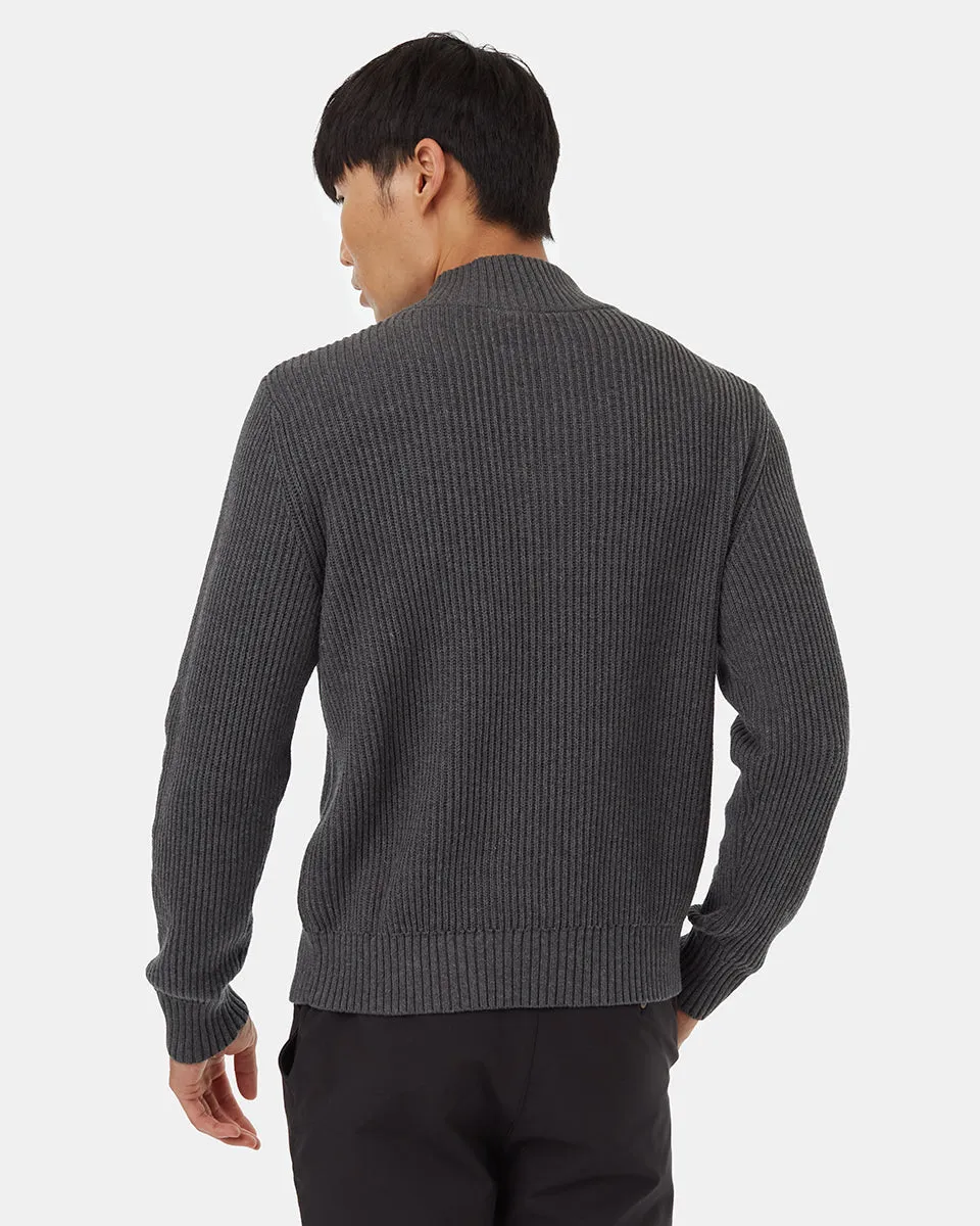 Highline 1/4 Zip Sweater sold by tentree product image thumbnail 3
