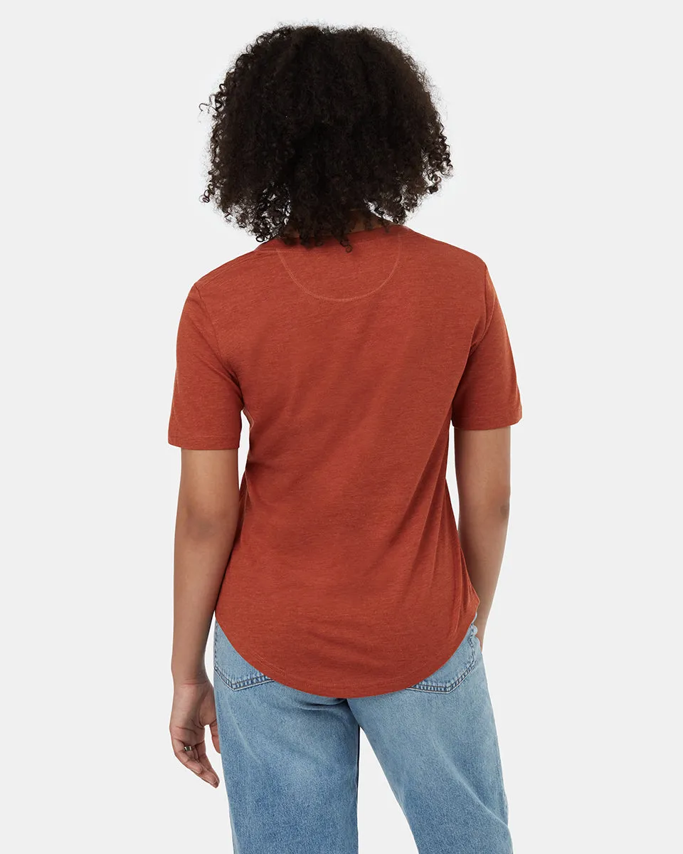 TreeBlend V-Neck T-Shirt sold by tentree product image thumbnail 3