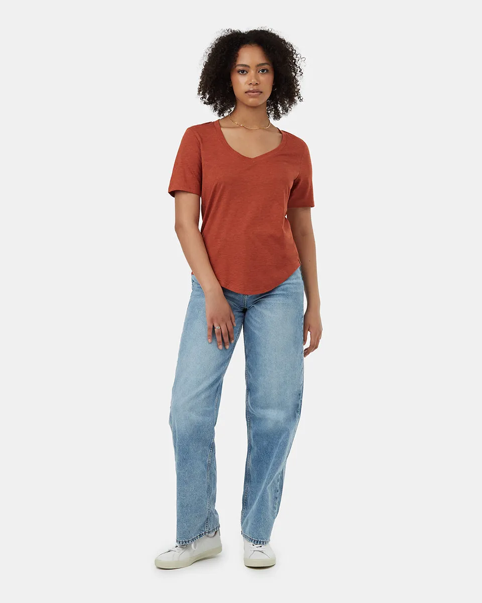 TreeBlend V-Neck T-Shirt sold by tentree product image thumbnail 2