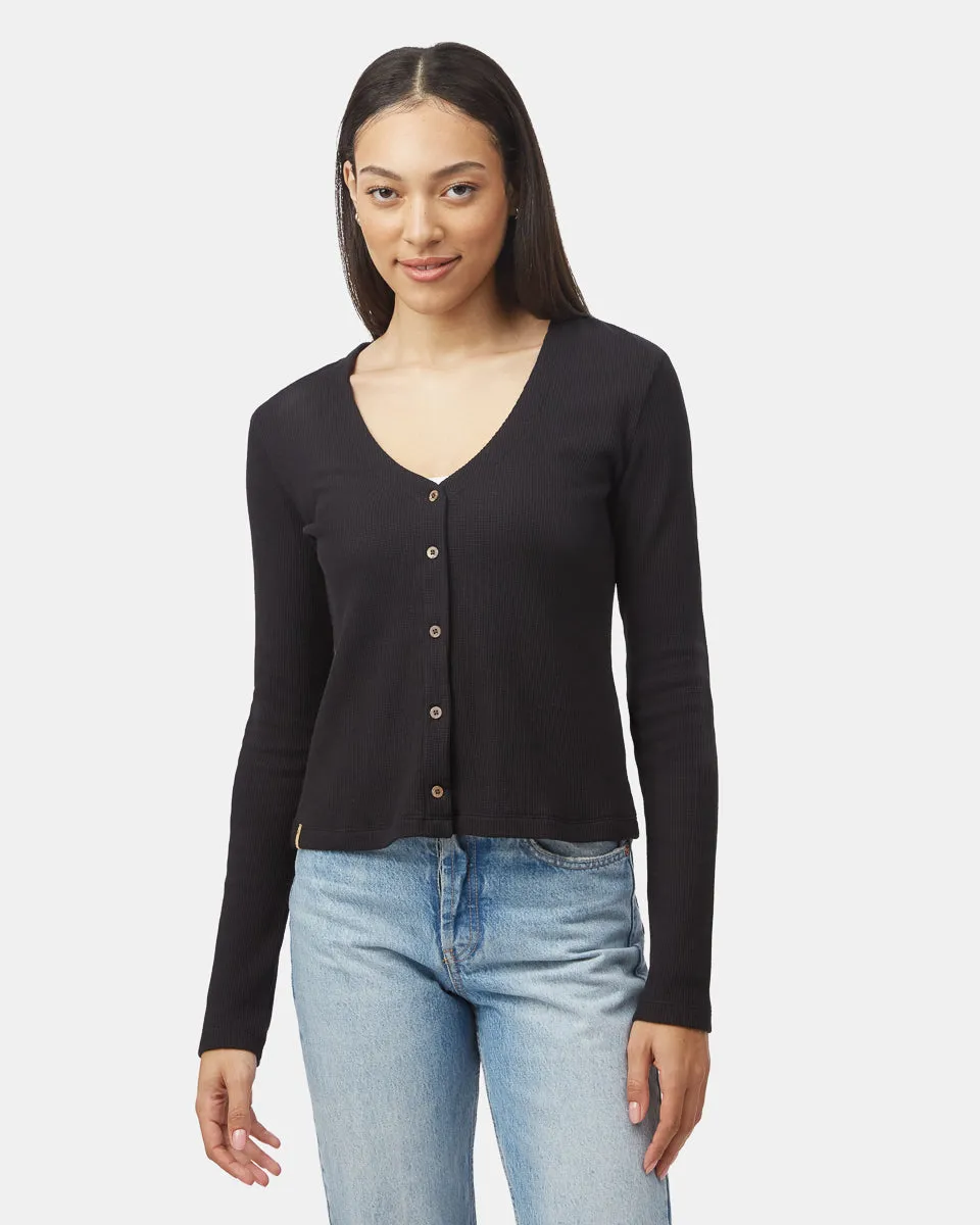 Treewaffle Button Front sold by tentree