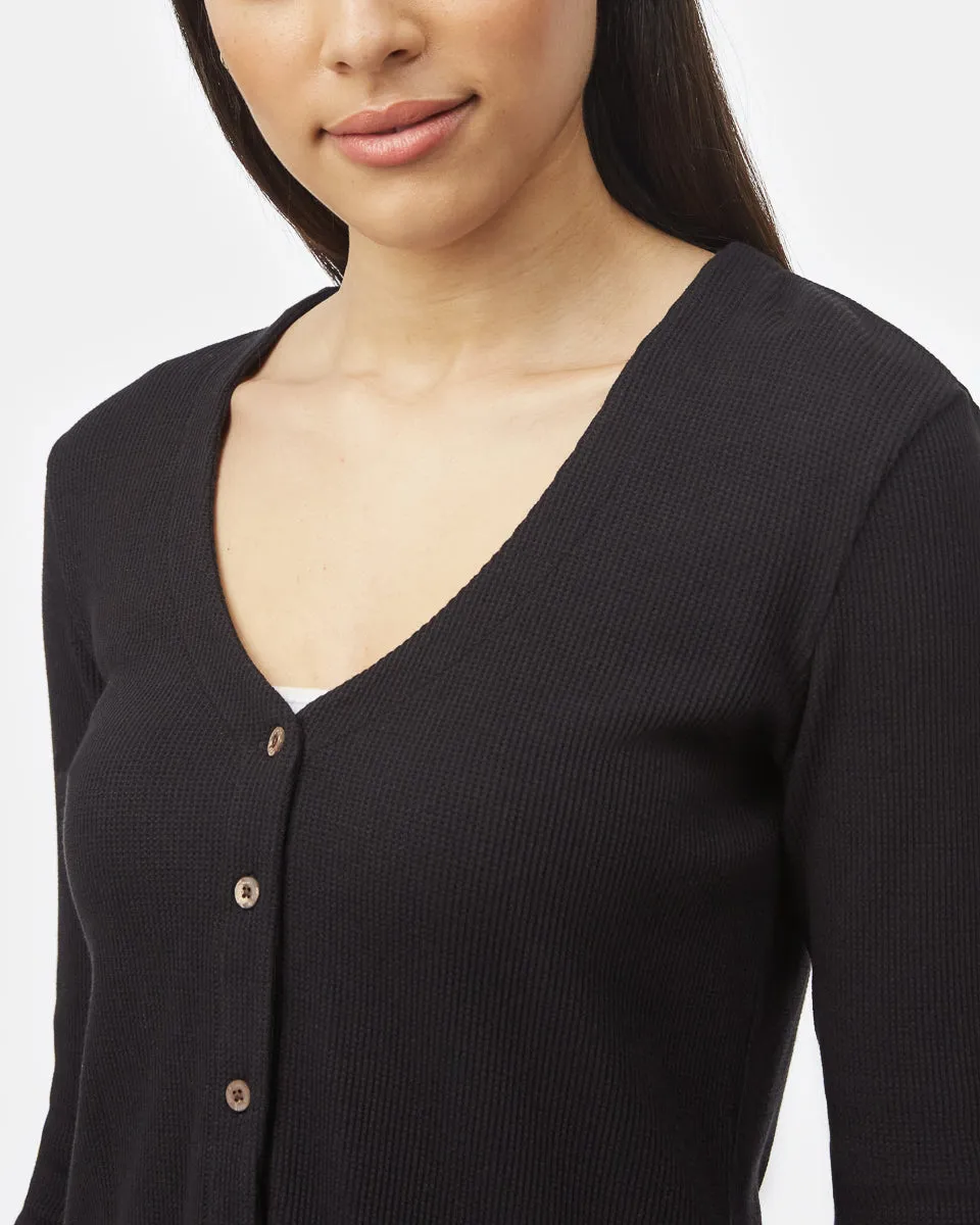 Treewaffle Button Front sold by tentree product image thumbnail 4