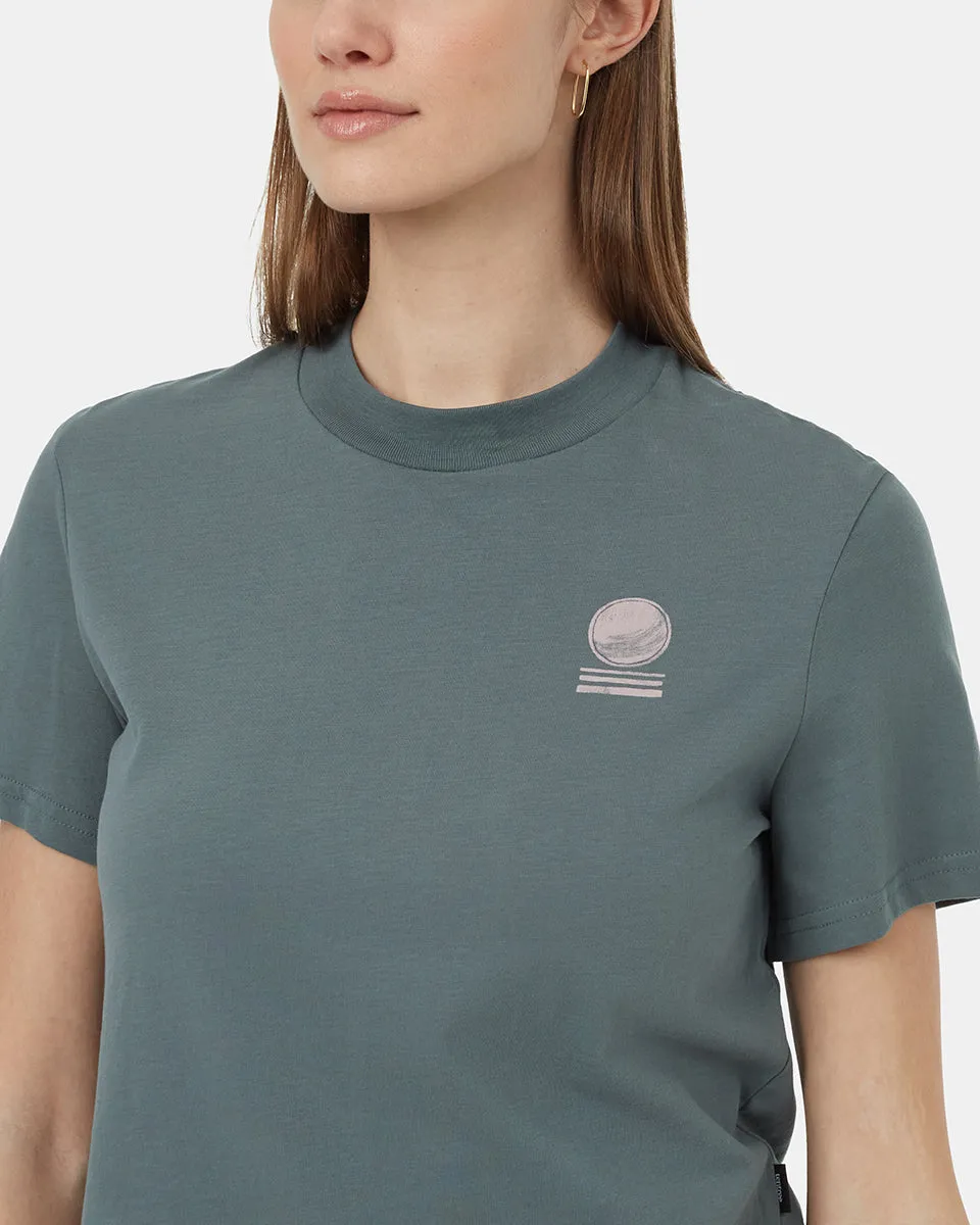 Regenerative Series Crop Lines T-Shirt sold by tentree product image thumbnail 4