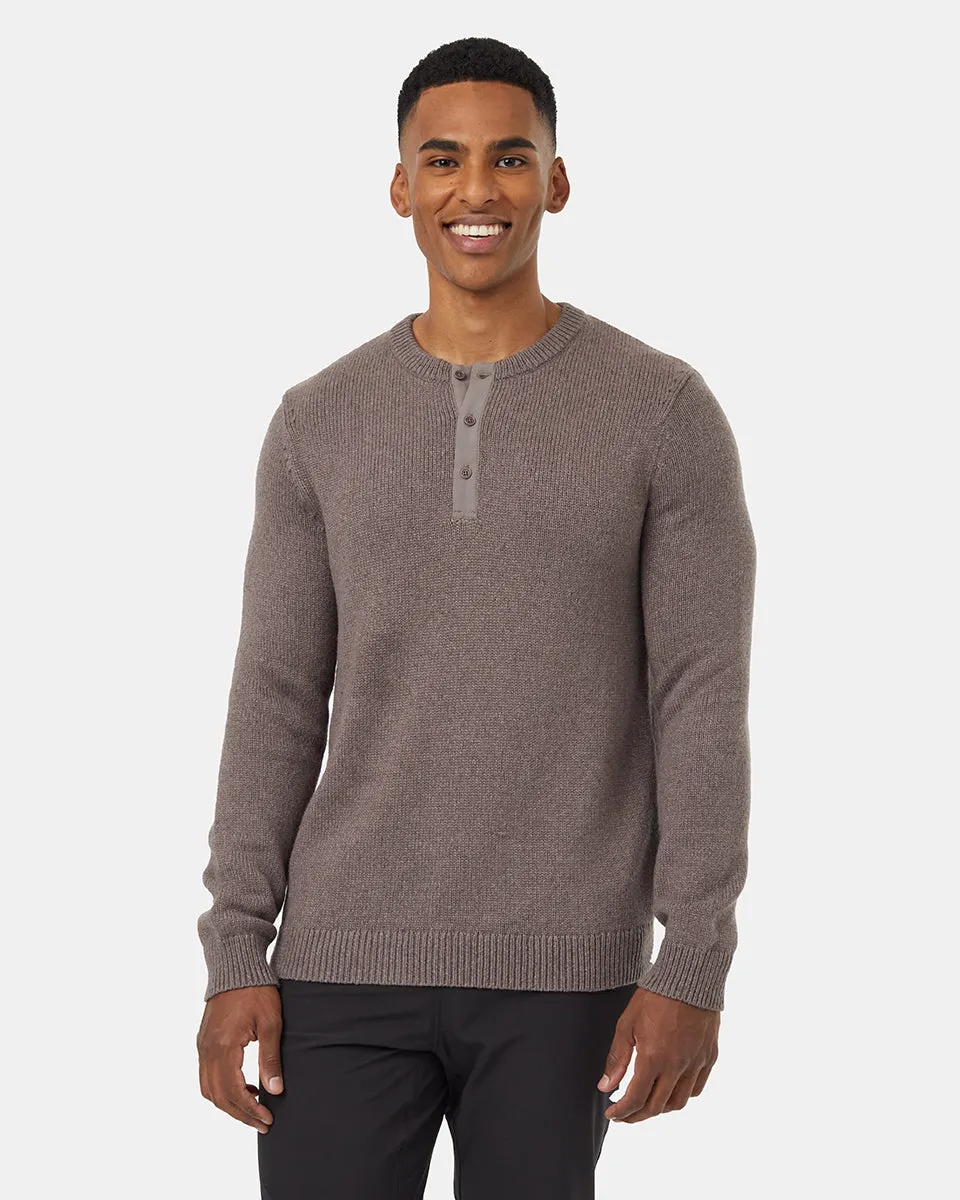 Highline Wool Placket Sweater sold by tentree