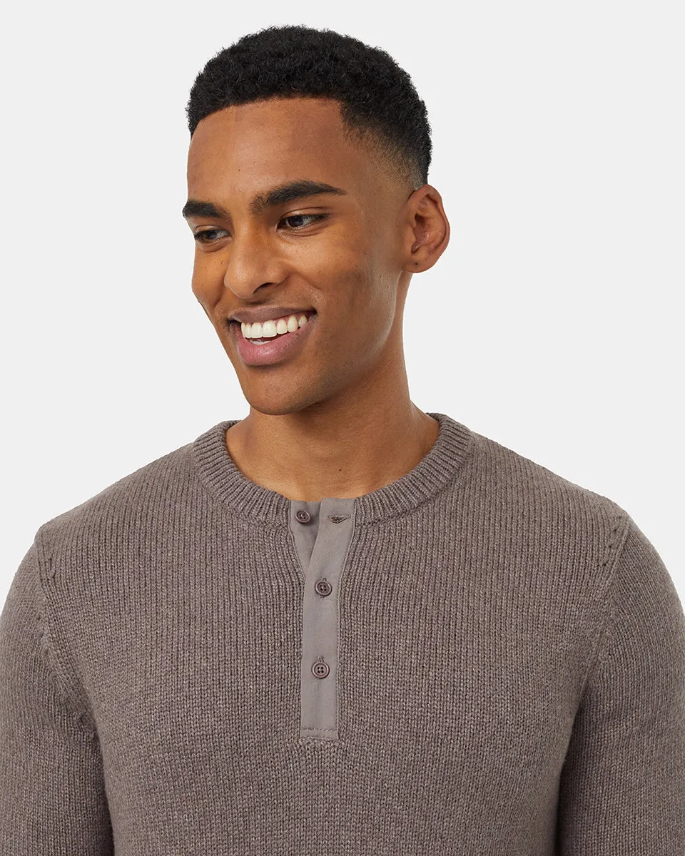 Highline Wool Placket Sweater sold by tentree product image thumbnail 4