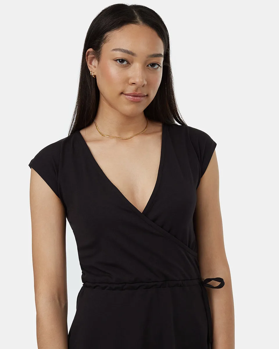 Knit Wrap Dress sold by tentree product image thumbnail 4