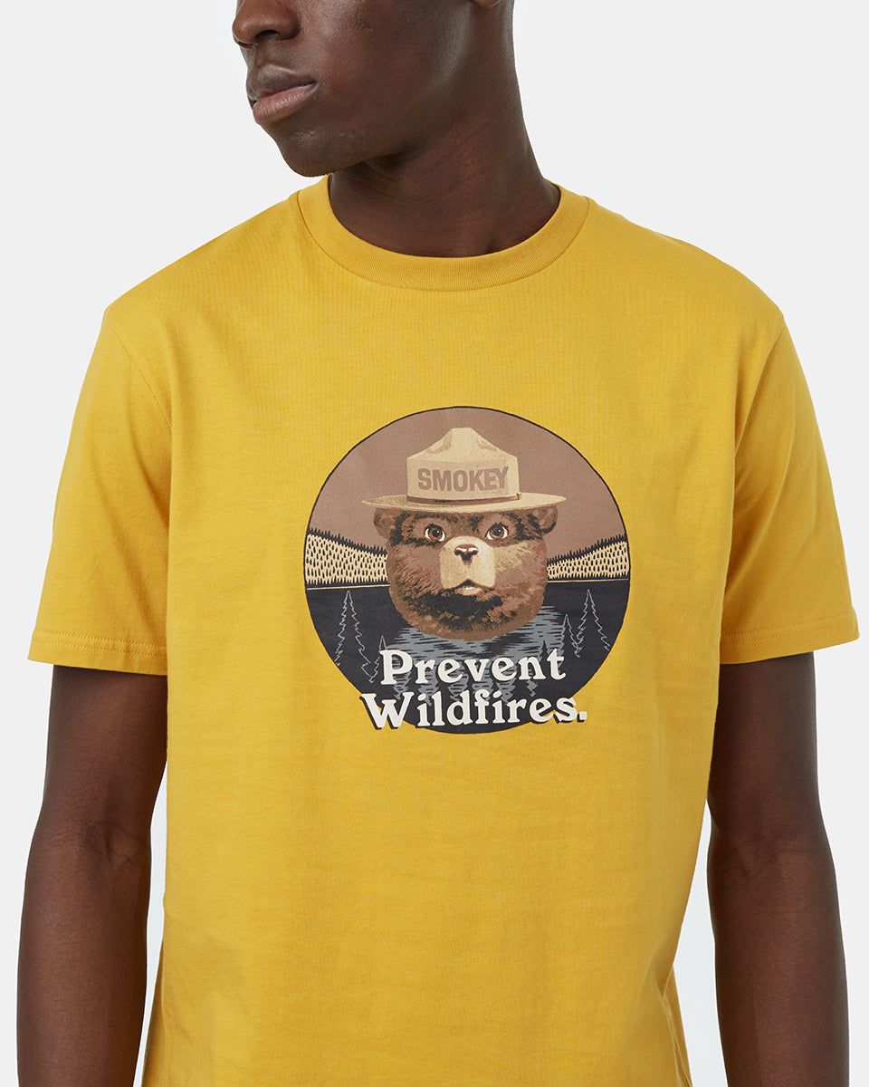 Smokey Bear Prevent Wildfires T-Shirt sold by tentree product image thumbnail 4