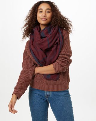 Cotton Diamond Blanket Scarf sold by tentree