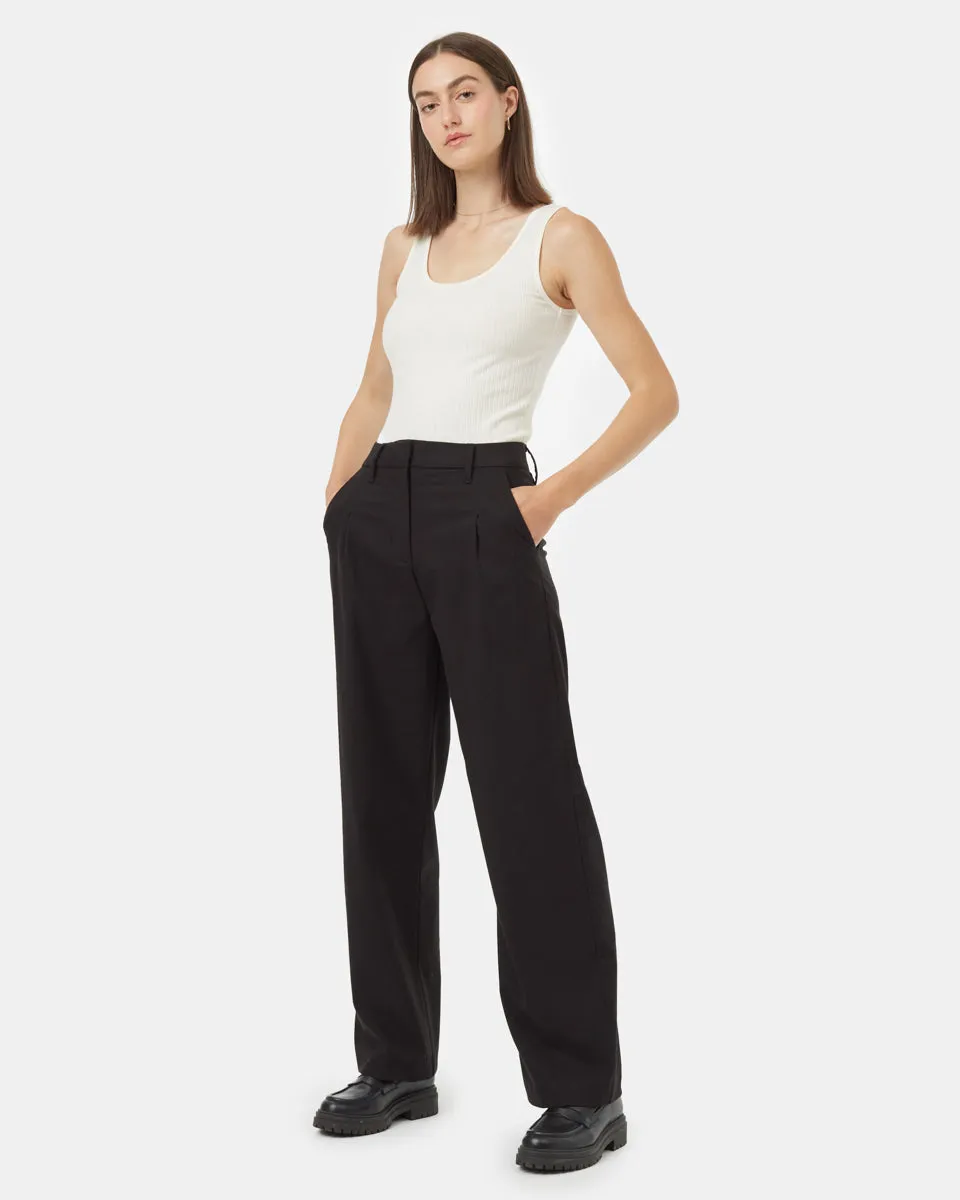 Soft EcoTwill Pleat Front Pant sold by tentree product image thumbnail 2