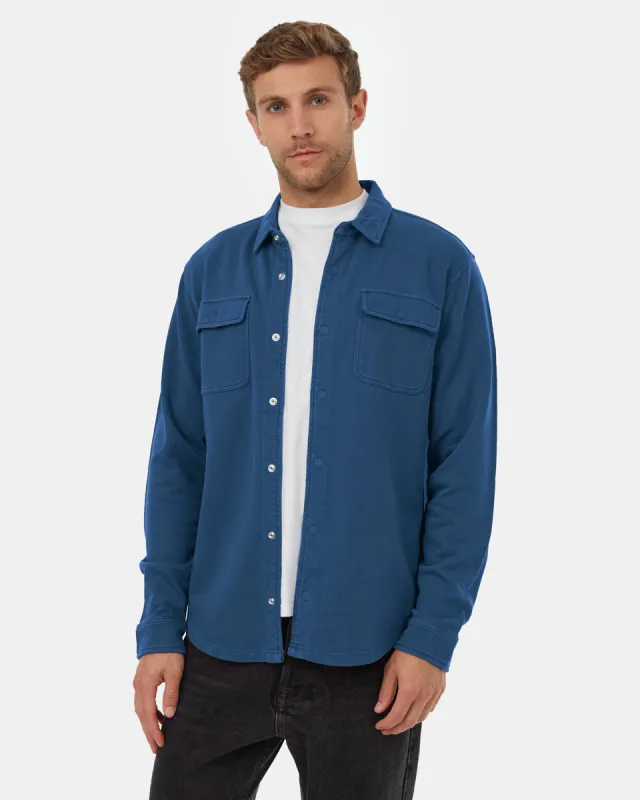 French Terry Colville Shacket sold by tentree