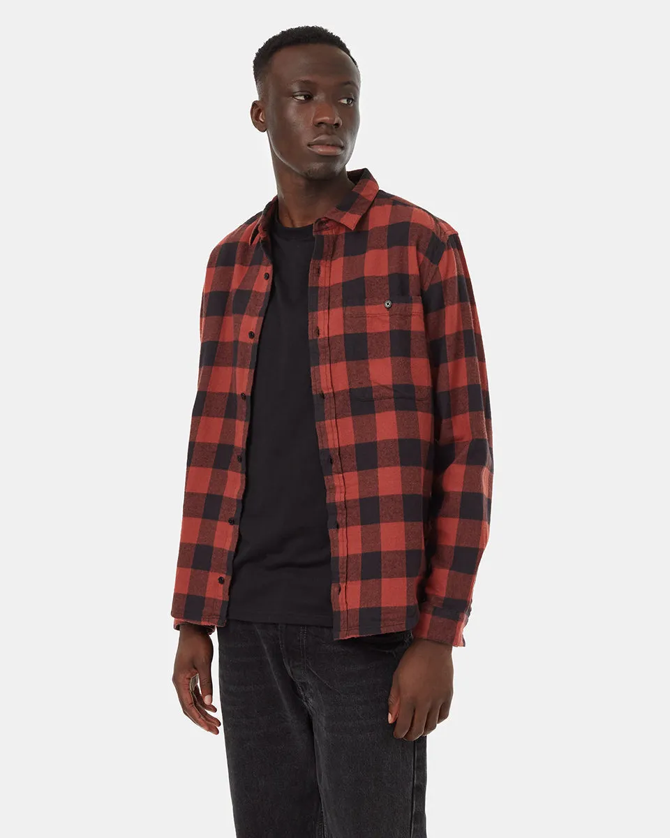 Forest Flannel Shirt sold by tentree product image thumbnail 4