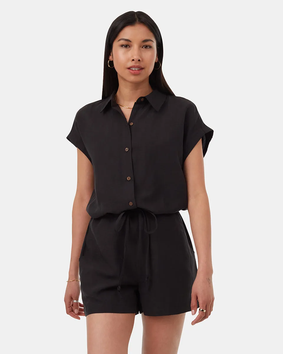 TreeLinen Button Front Romper sold by tentree product image thumbnail 2