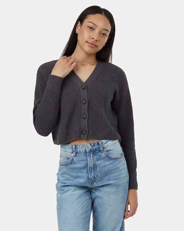 Highline Ashton Cardigan (Grey Heather) sold by tentree