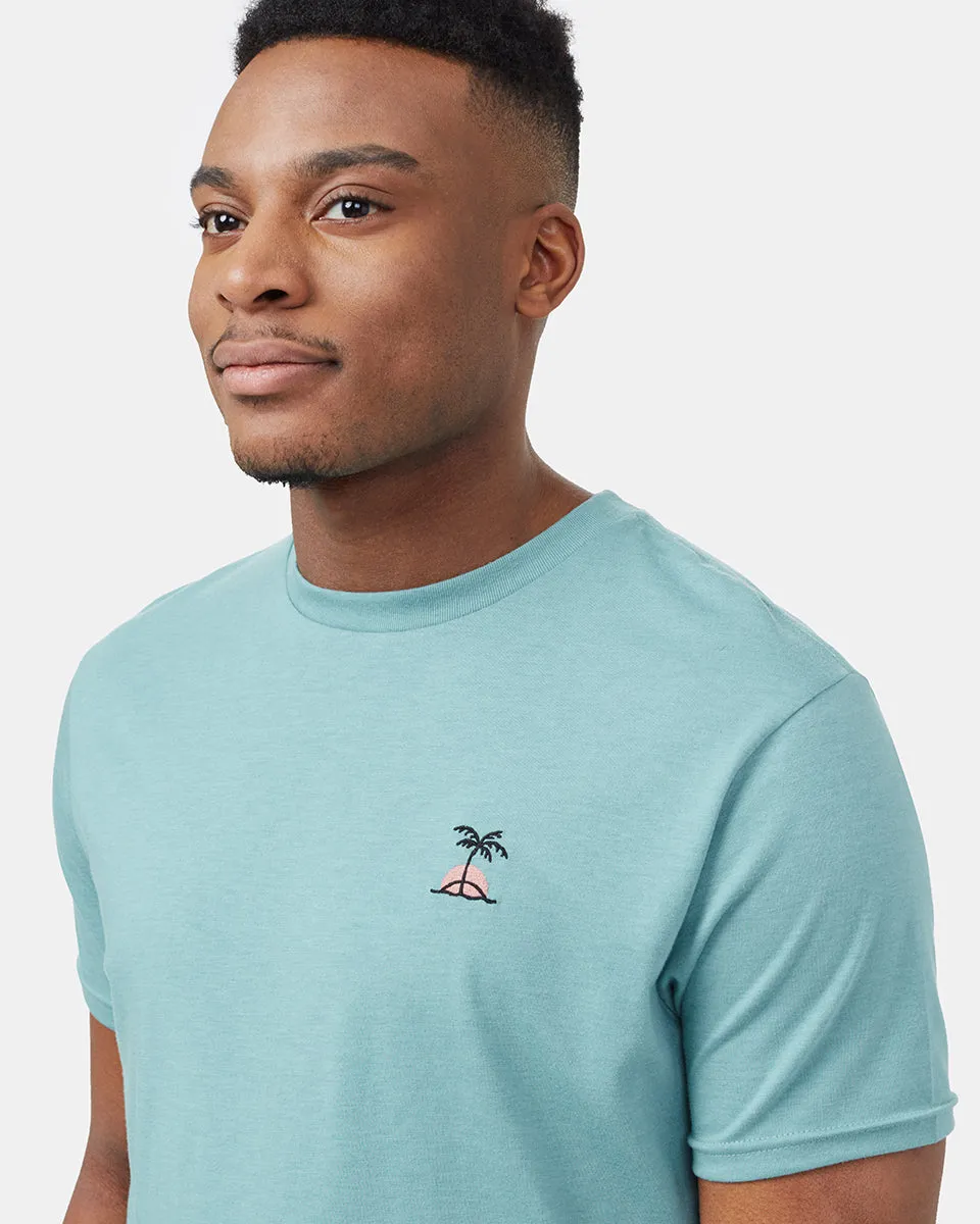 Palm Sunset Embroidery T-Shirt sold by tentree product image thumbnail 4
